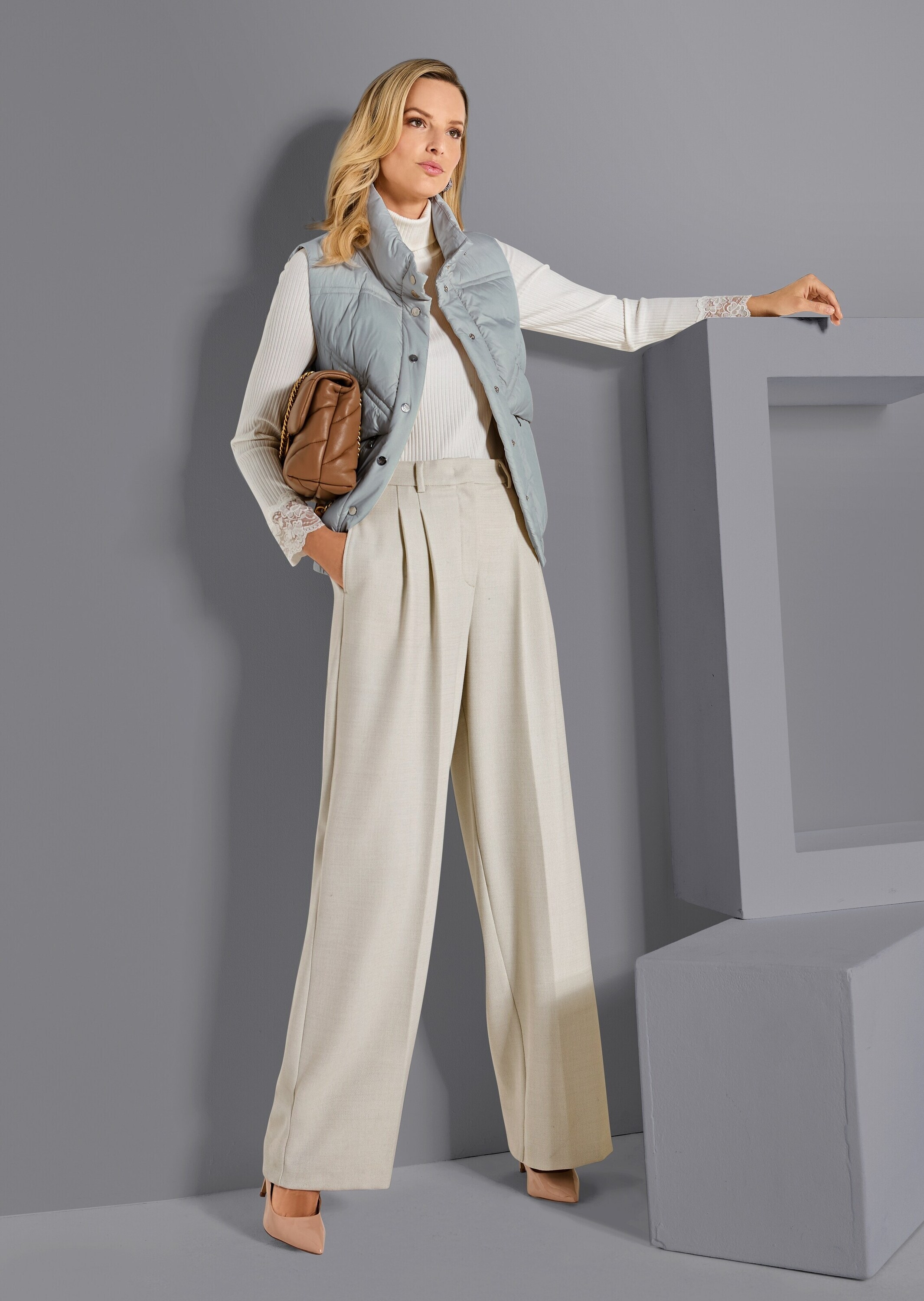 MADELEINE Kurzweste »Steppweste Leicht wattierte Damenweste«