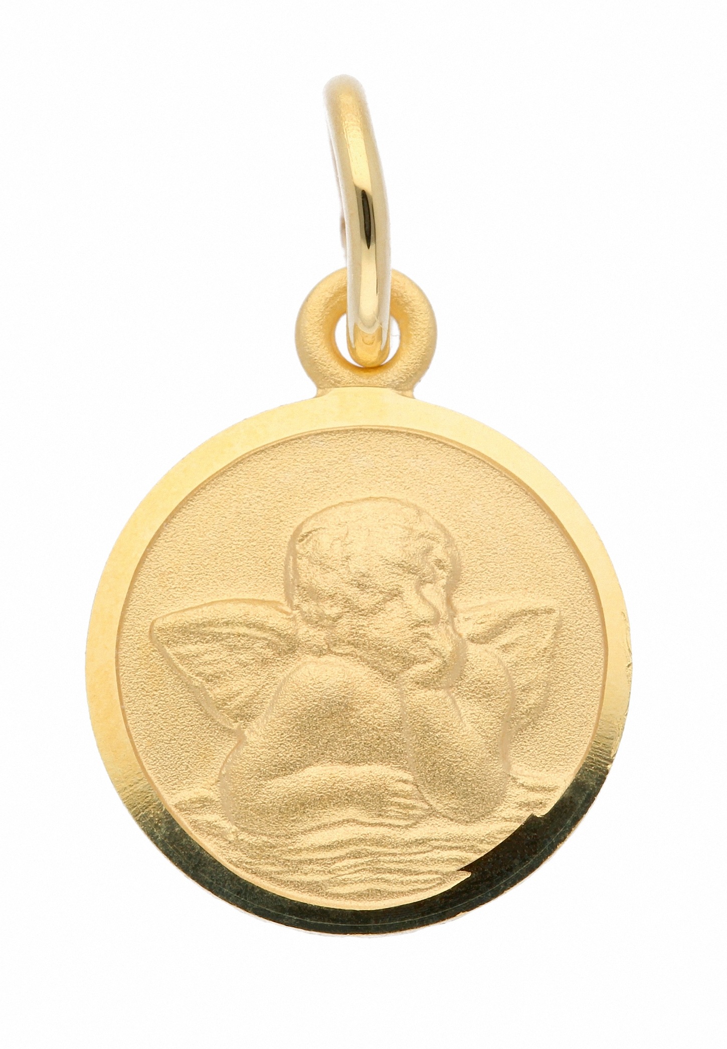 Adelia´s Kettenanhänger »333 Gold Anhänger Amor Ø 10 mm«