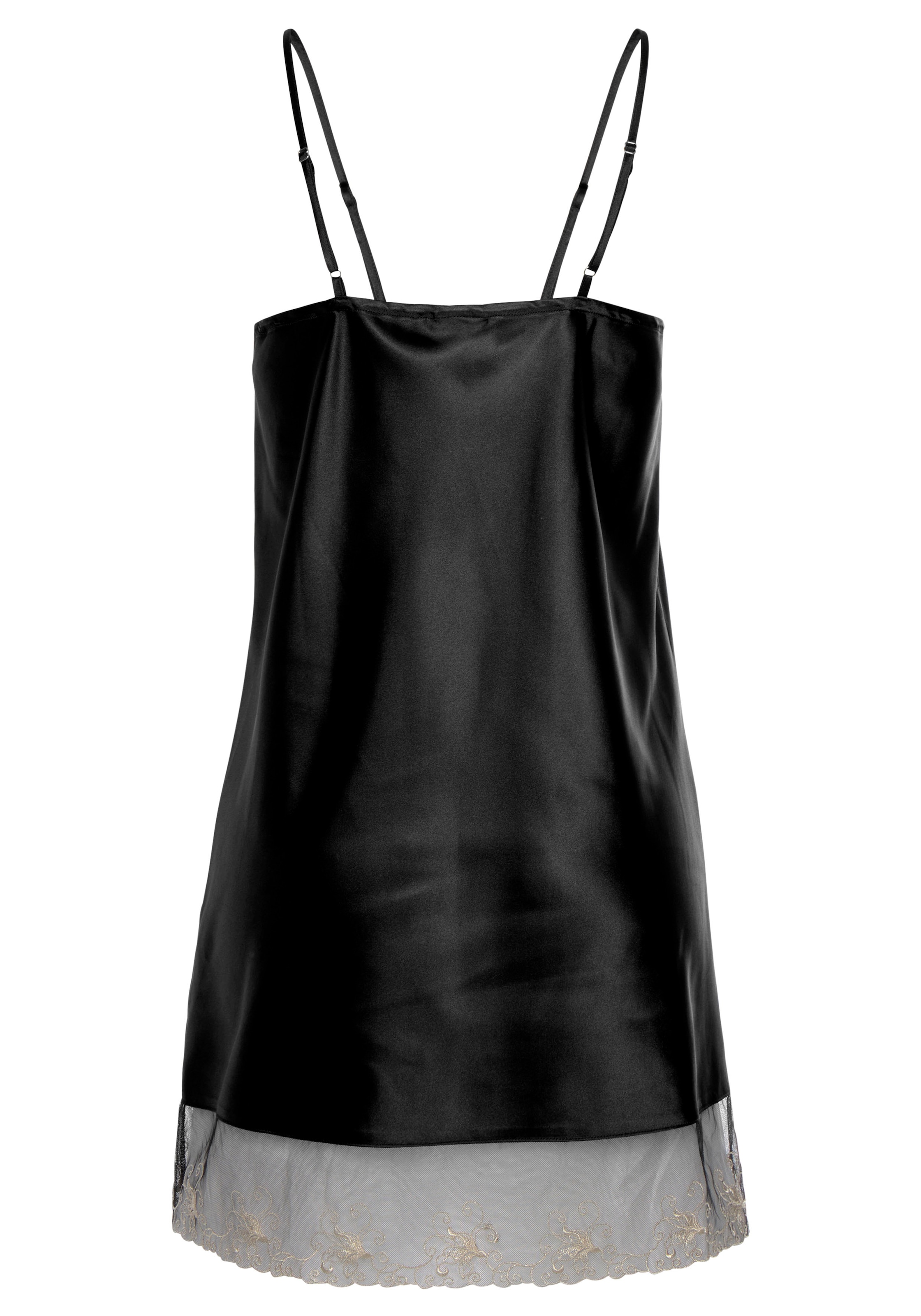 LASCANA mit Spitzenbesatz am Saum