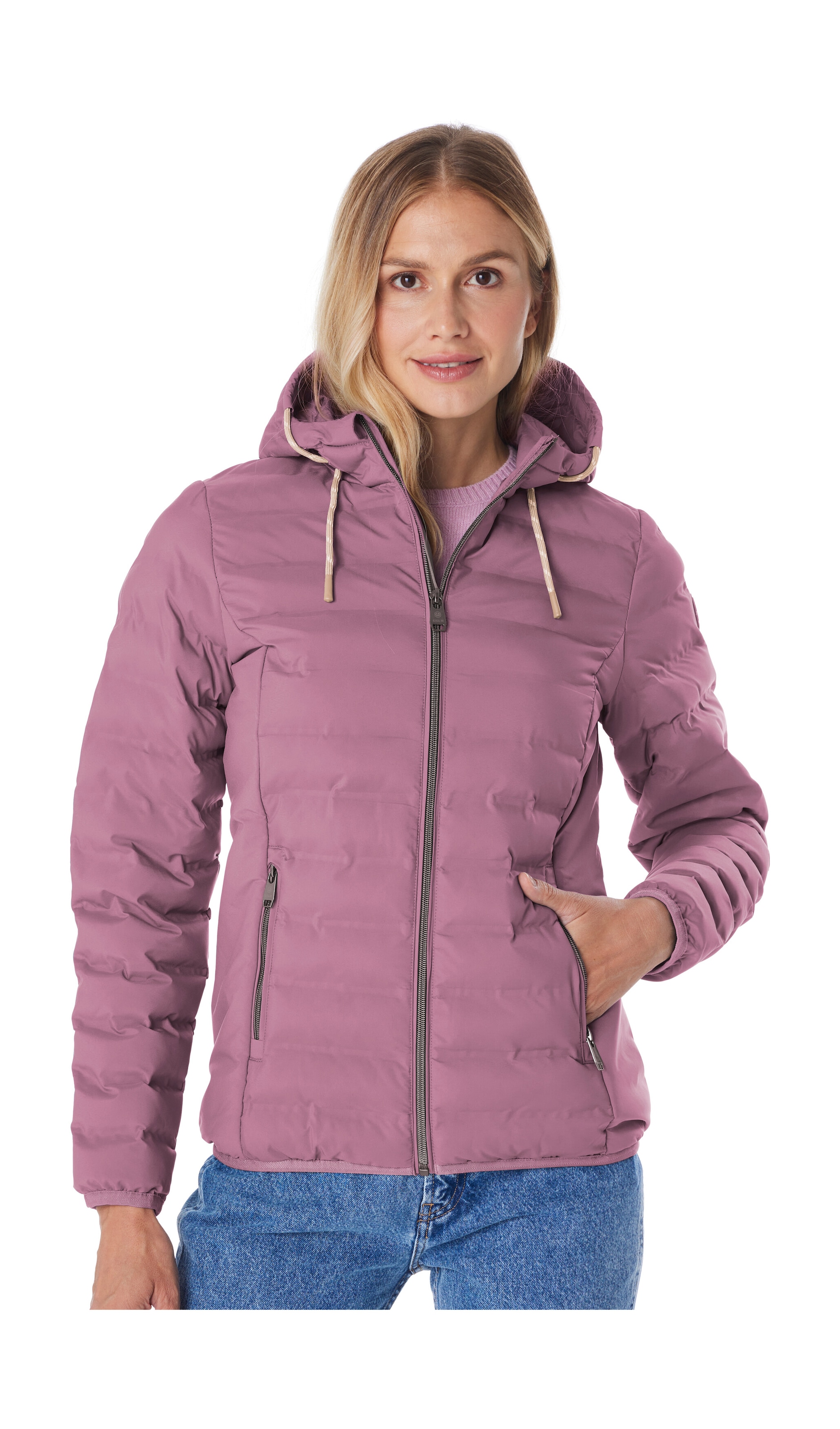 G.I.G.A. DX by killtec Steppjacke »Damen Steppjacke OOGW 1« Leichte Steppjacke, wasserabweisend, weitenregulierbare Kapuze