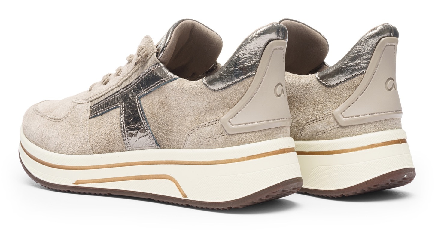 Ara Sneaker »SAPPORO«  Plateausneaker, Schnürschuh in Komfortweite H (= sehr weit)