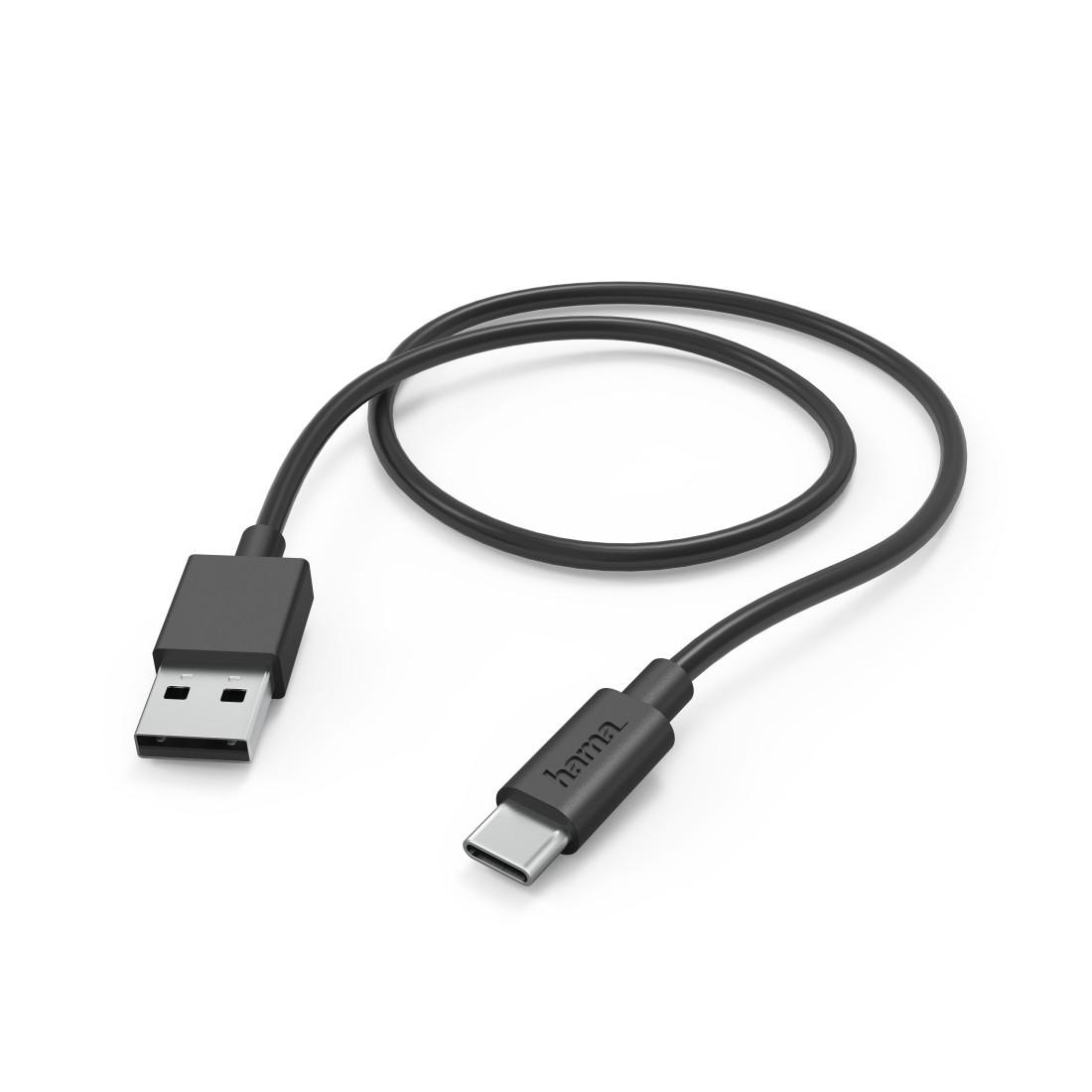 USB-Kabel »Ladekabel, USB-A - USB-C, 1 m, Schwarz«, USB Typ A-USB-C, 100 cm