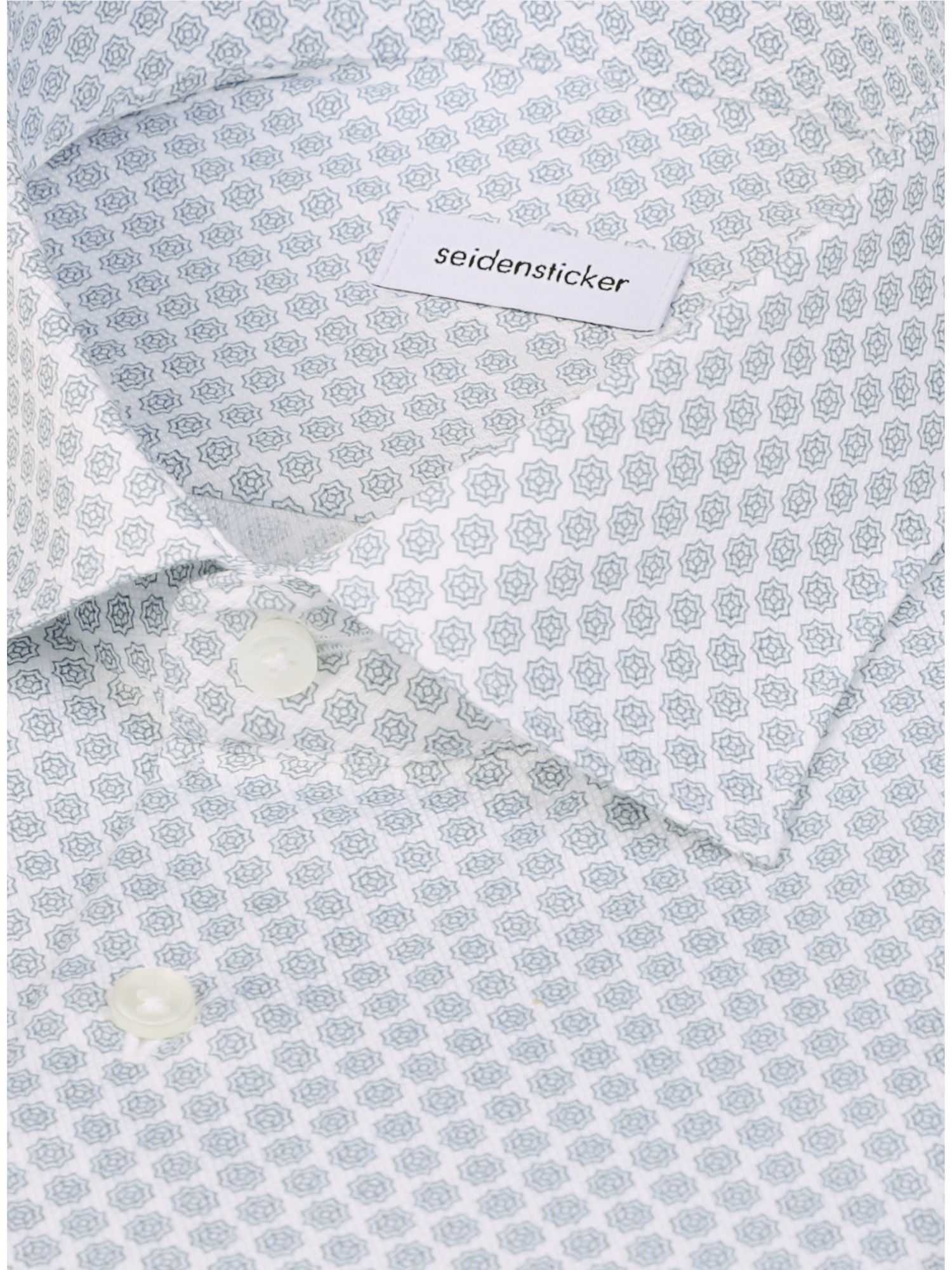 seidensticker Businesshemd »Schwarze Rose« Slim 1/1 Kentkragen Druck