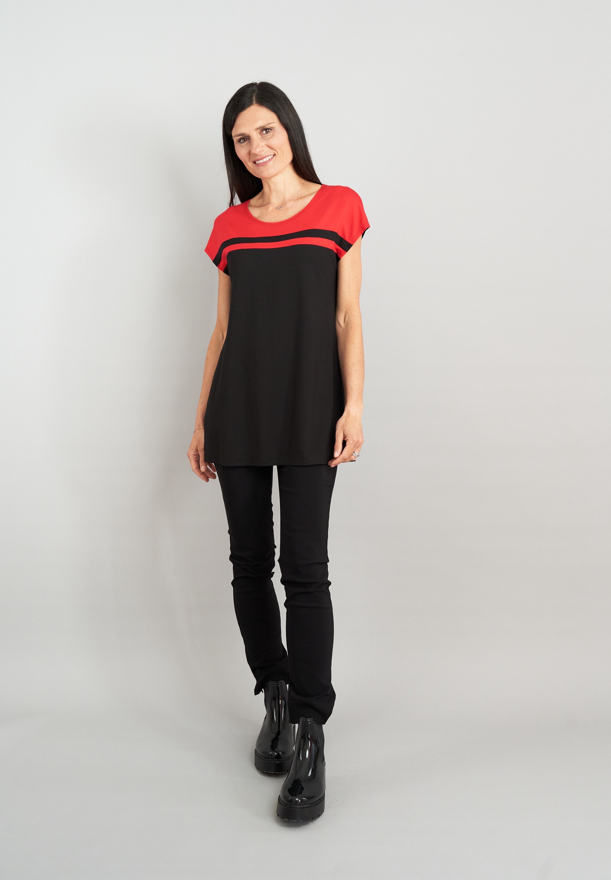 Seidel Moden T-Shirt »Exklusiv bei OTTO«, mit Colorblocking und MADE IN GERMANY