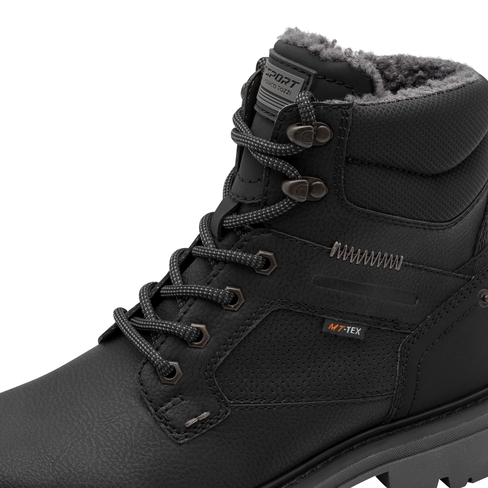 MARCO TOZZI Schnürboots  Herbstboots mit wasserabweisender TEX-Mexbran