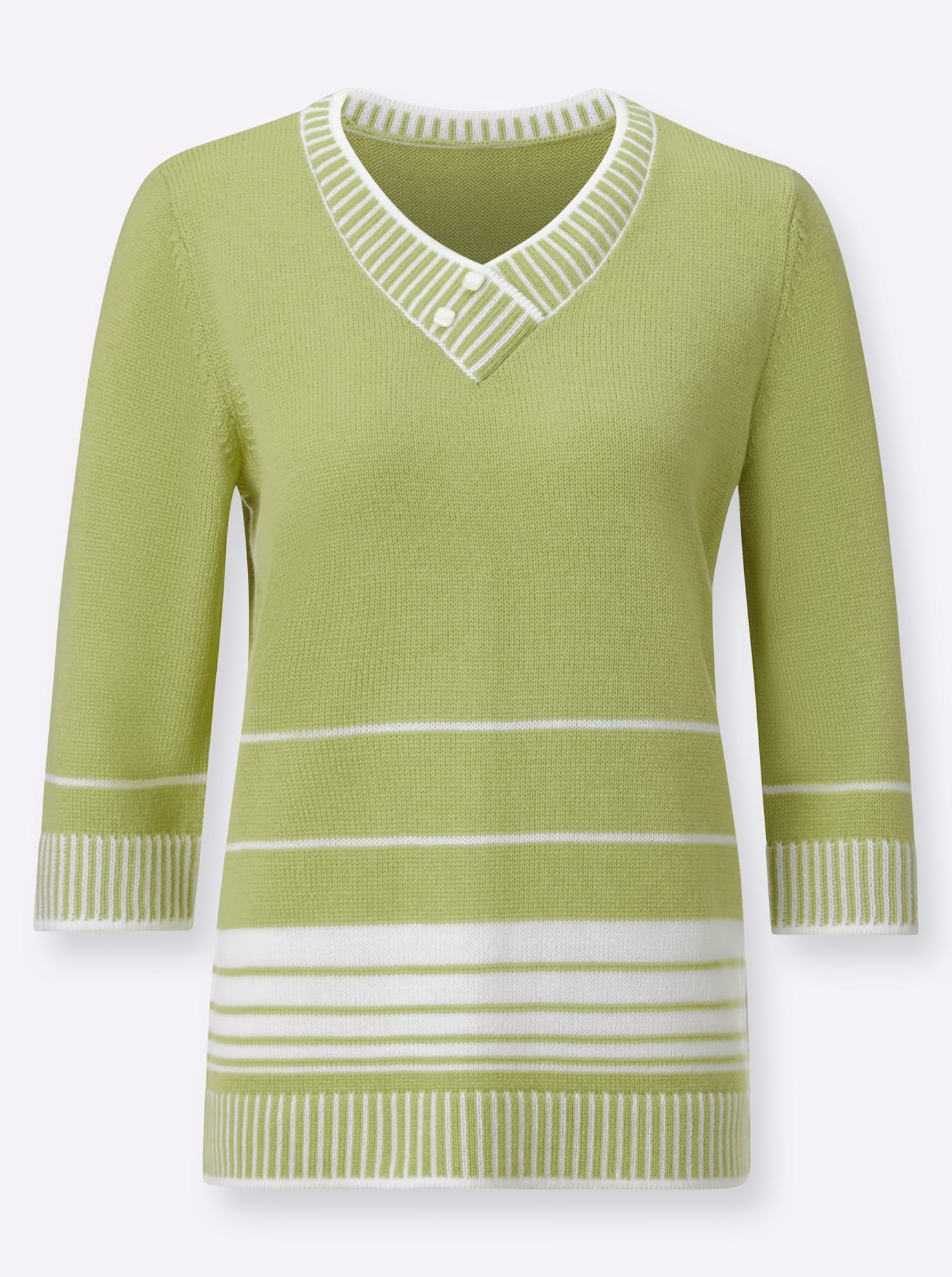 Classic Basics 3/4 Arm-Pullover »Pullover«