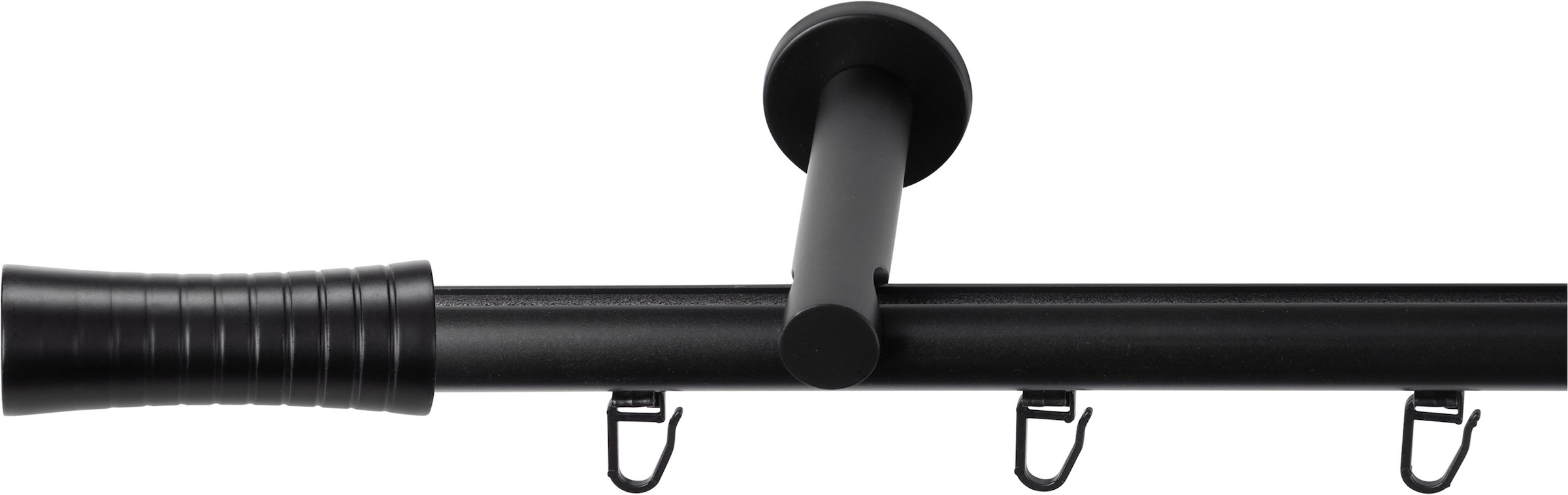 SN DECO GROUP Gardinenstange Ø 19 mm 1 läufig-läufig Fixmaß;kürzbar