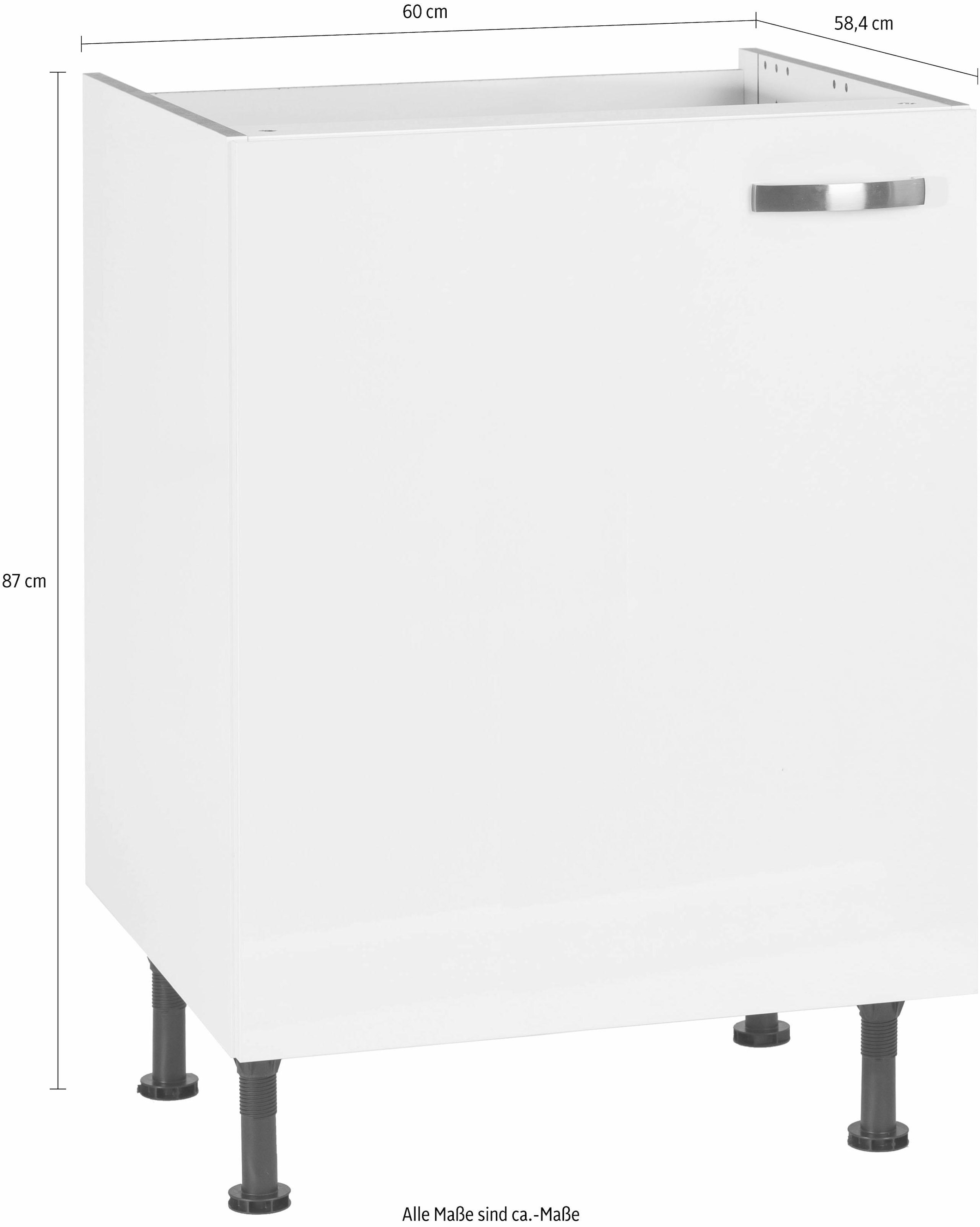 KOCHSTATION Spülenschrank »KS-Cara«, Breite 60 cm