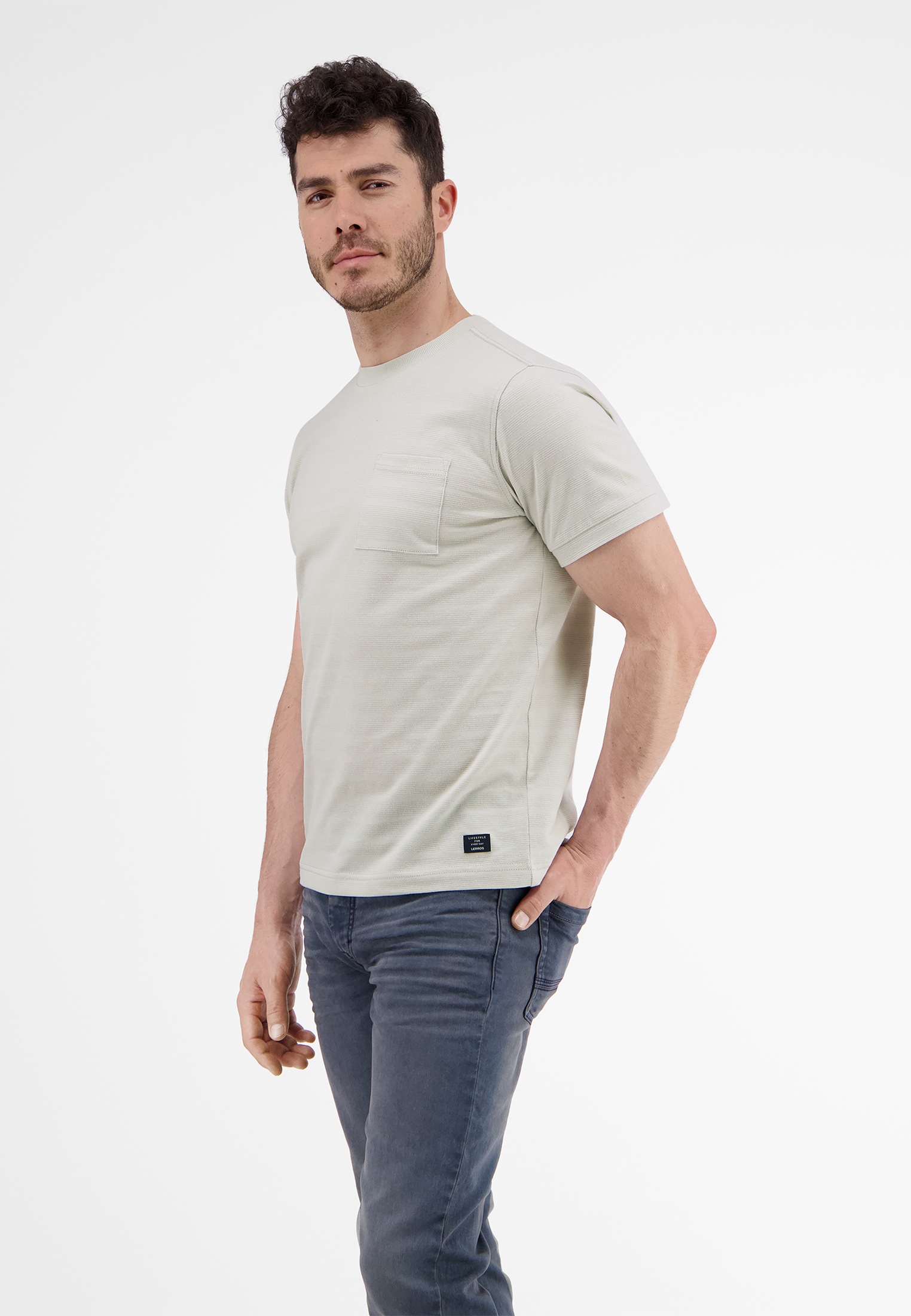 LERROS T-Shirt »LERROS Gestreiftes T-Shirt«