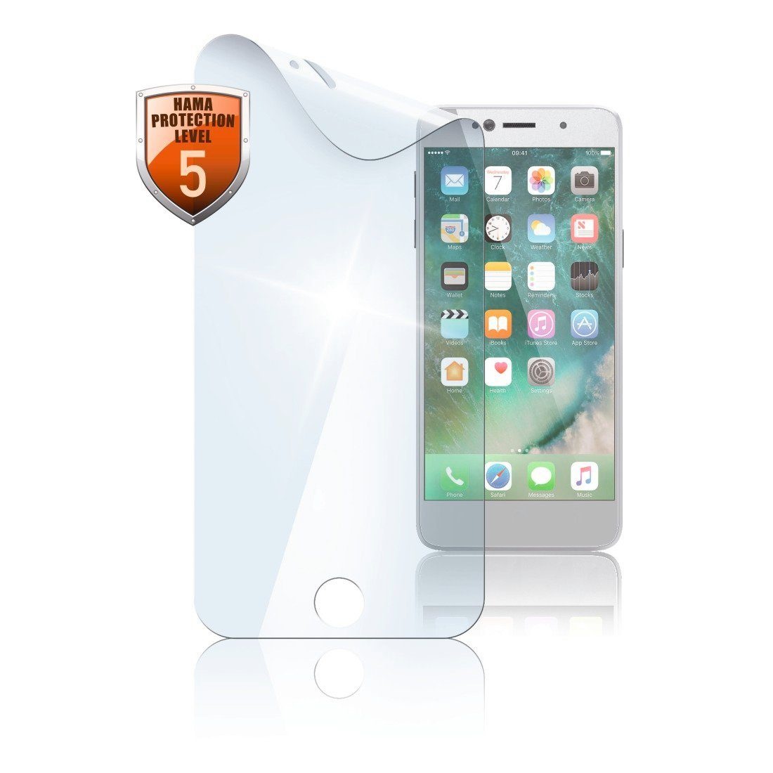 Hama Schutzfolie Displayschutzfolie für iPhone 6 / 6s, 2 Stück