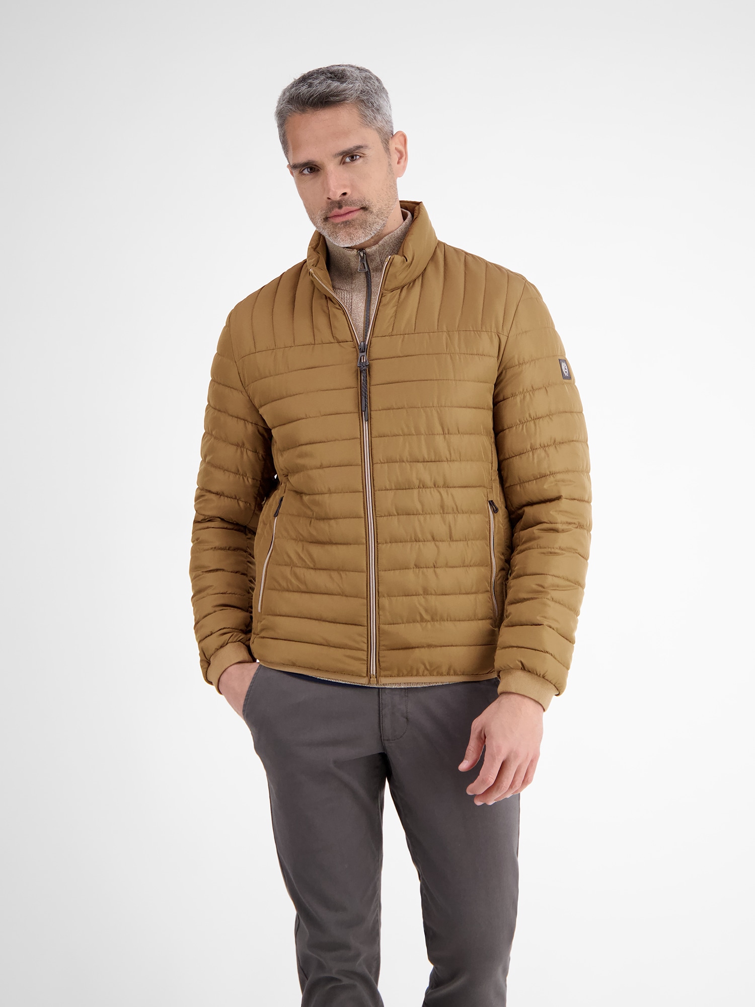 LERROS Steppjacke »LERROS Leichter Herren Steppblouson«, ohne Kapuze, Keine Angabe