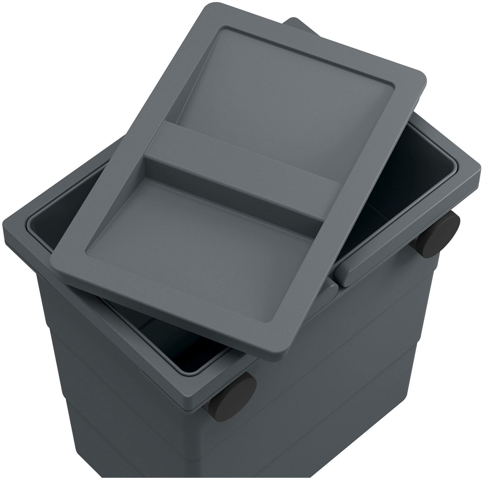 Hailo Mülleimer »FLEXBOX S« 1 Behälter Kunststoff, geruchsdichter Deckel, 7 Liter