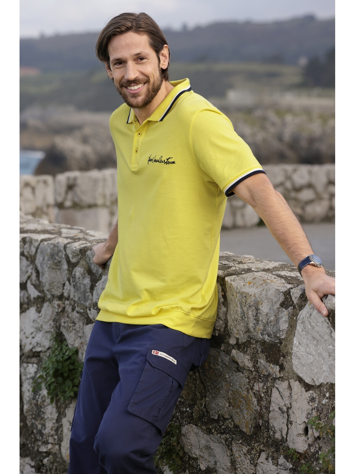 Jan Vanderstorm Poloshirt »Poloshirt ALFRIM«