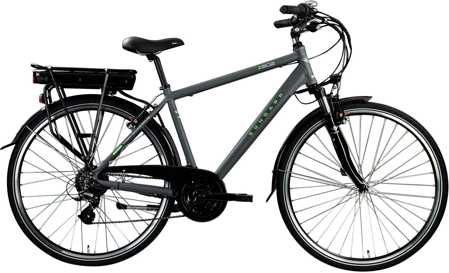 E-Bike »Z802 Herren«, 21 Gang, Shimano, Altus RD-M310, Heckmotor 250 W, Pedelec,...