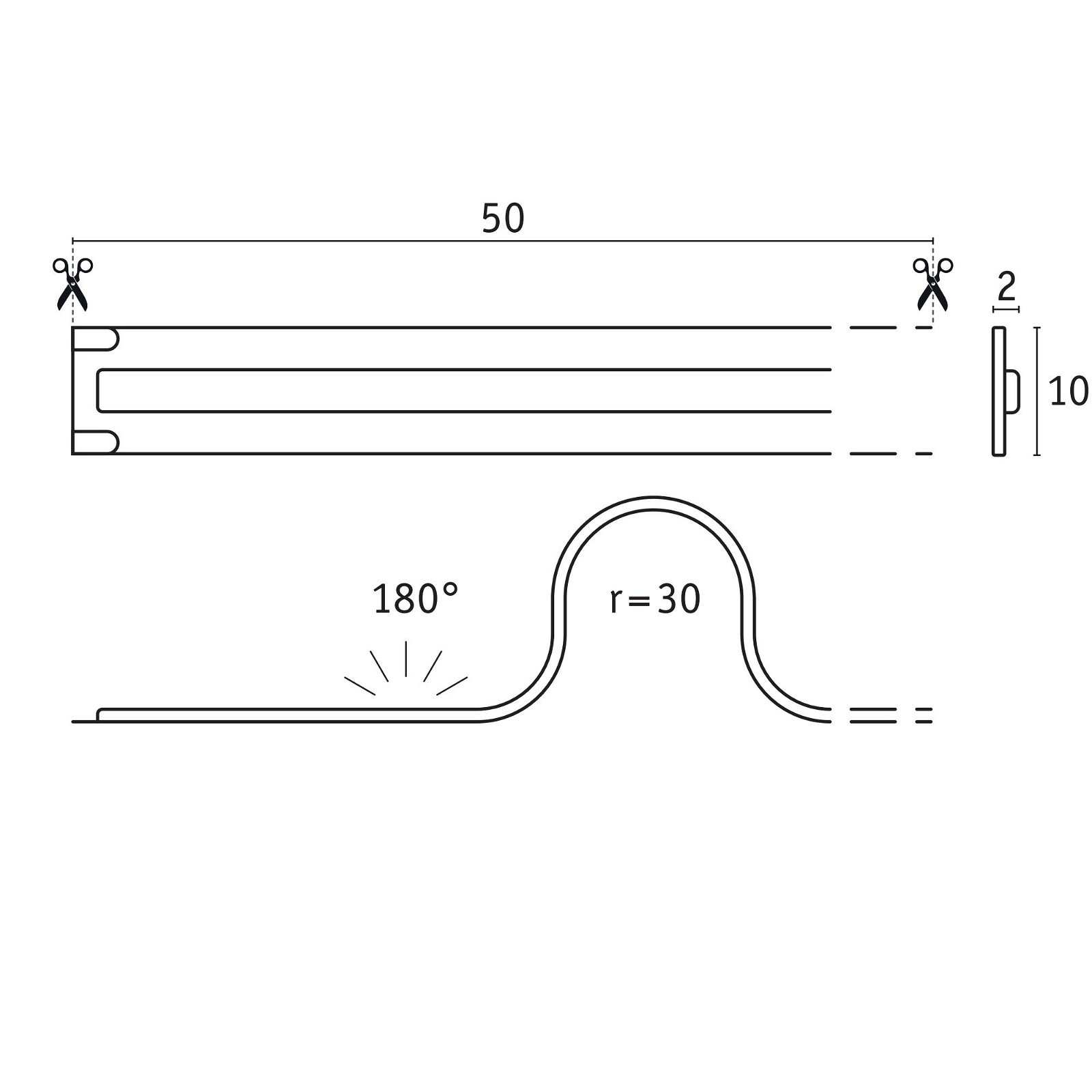 Paulmann LED-Streifen »Pro Strip Silver COB P150 5m 830 IP20 24V DC 68W«