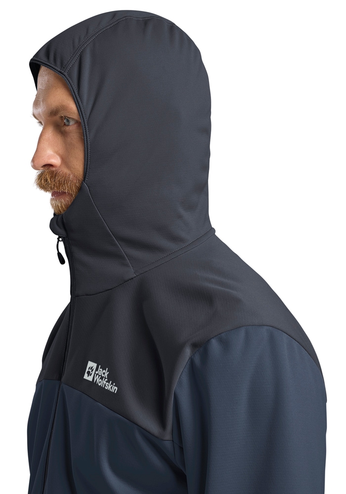 Jack Wolfskin Softshelljacke »FELDBERG HOODY M«, mit Kapuze