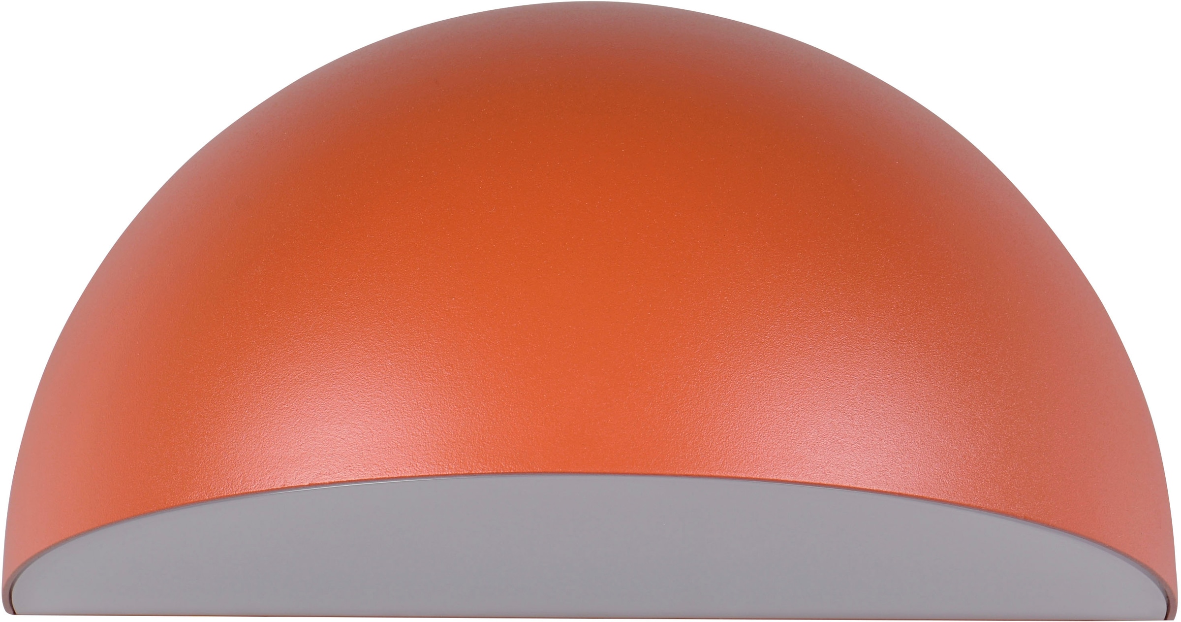 TRIO Leuchten Außen-Wandleuchte »MAAS, Hauswand Leuchte Downlight kugelförmig Metall Aluminium IP44« E27 1 Stk. warmweiß - kaltweiß exkl 1x E27 max 10W, Breite 27cm Höhe 14cm, Leuchtmittel wechselbar