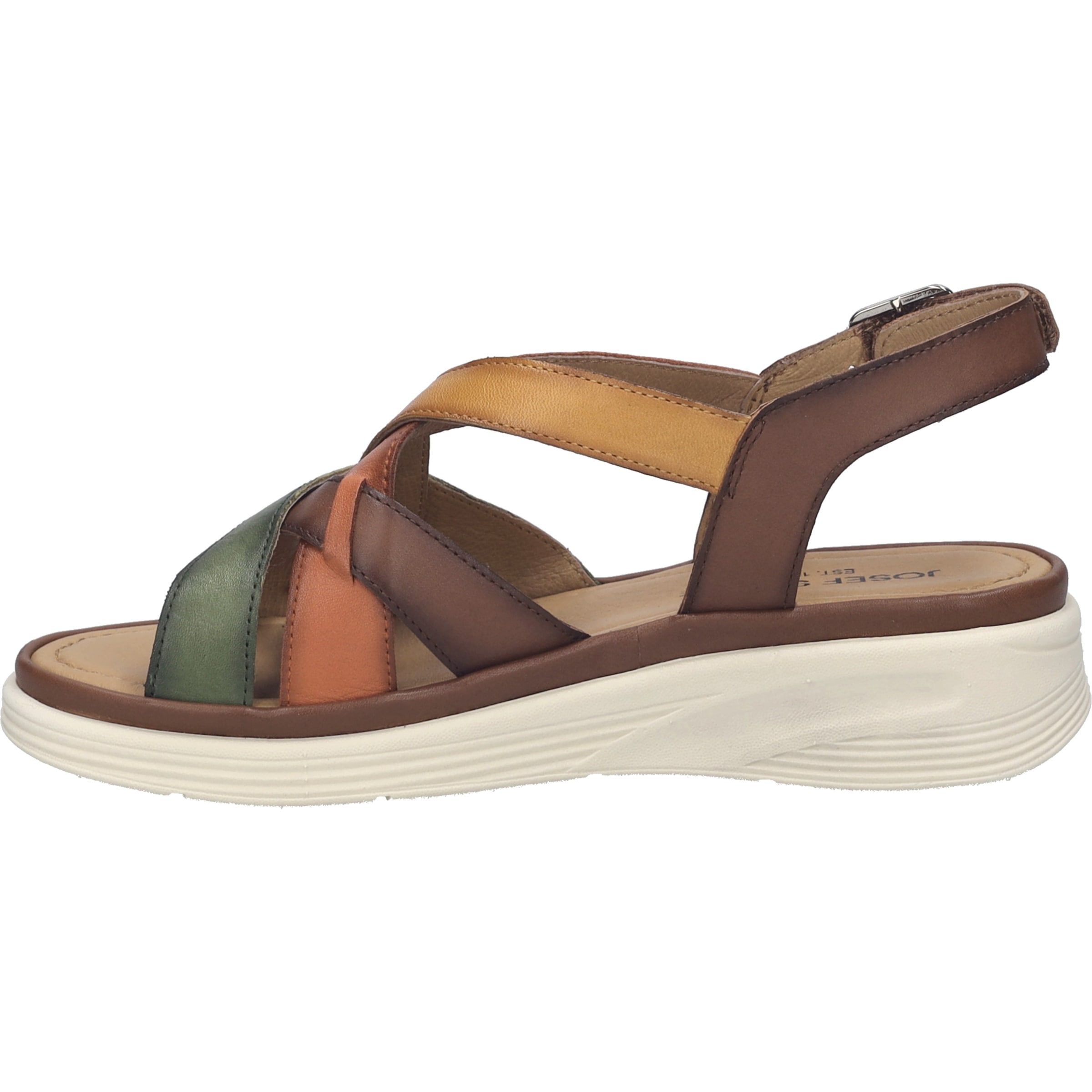 Josef Seibel Sandale »Sevran 07, grün-multi«