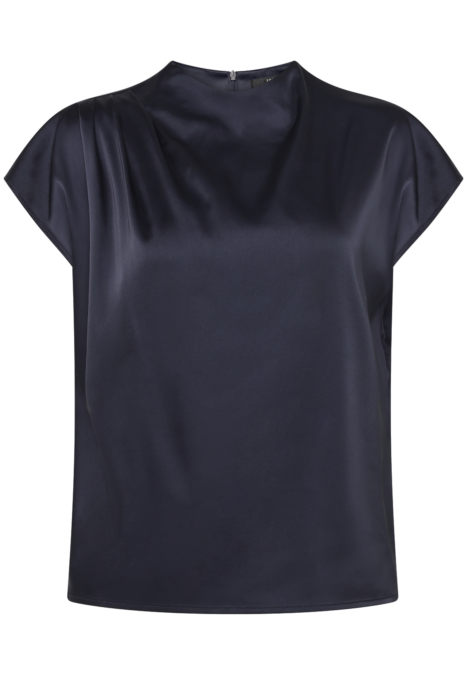 Zero Satinbluse »Satin-Bluse mit Kragen«