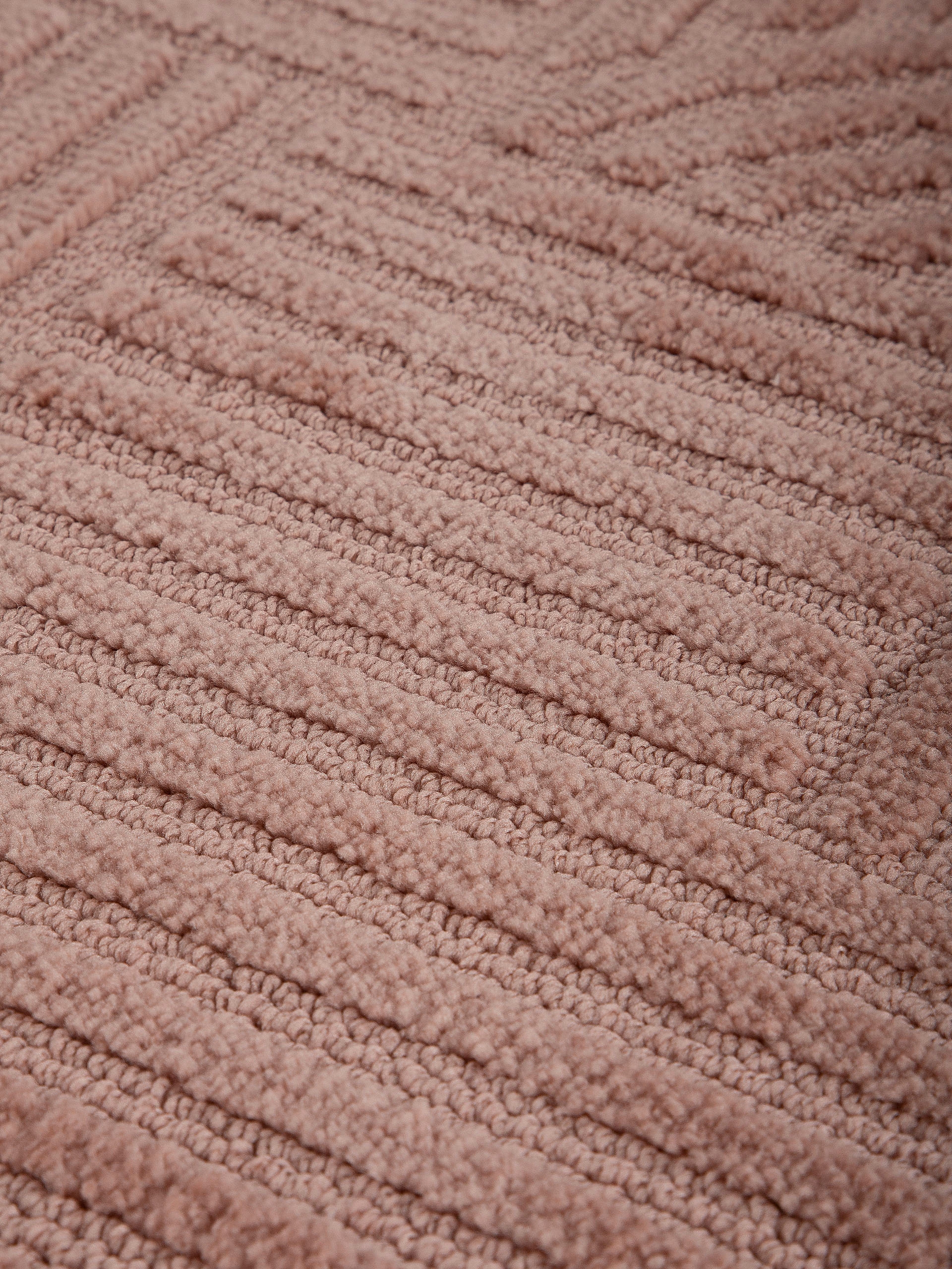 carpetfine Teppich »Holly  4 -  Soft Touch Microfaser Teppich« rund 12 mm Höhe Boho Scandi, weiche dichte getuftete Hoch-Tief-Struktur, Wohnzimmer