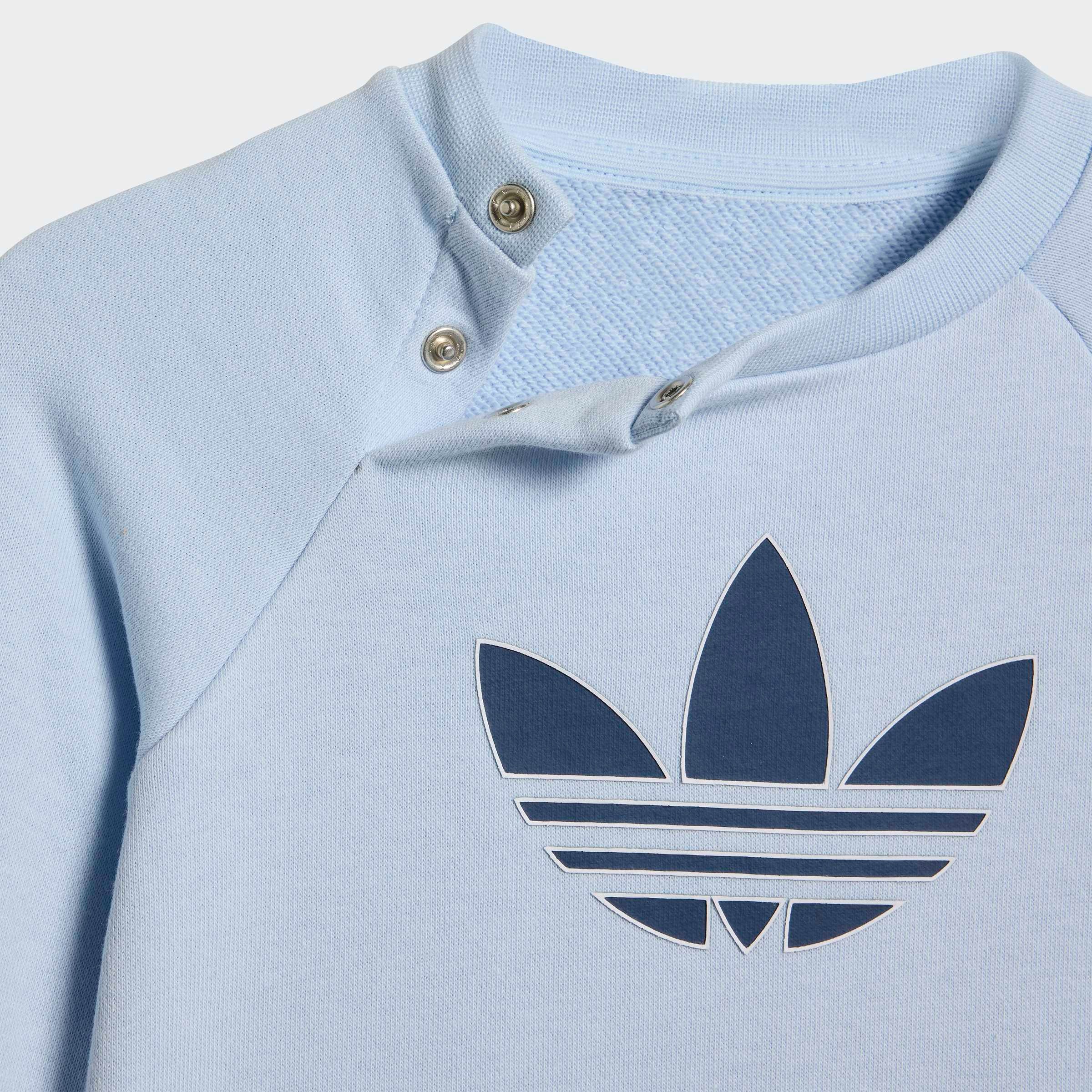 adidas Originals Trainingsanzug »TREFOIL CREW SET« 2 tlg. Set für Kleinkinder