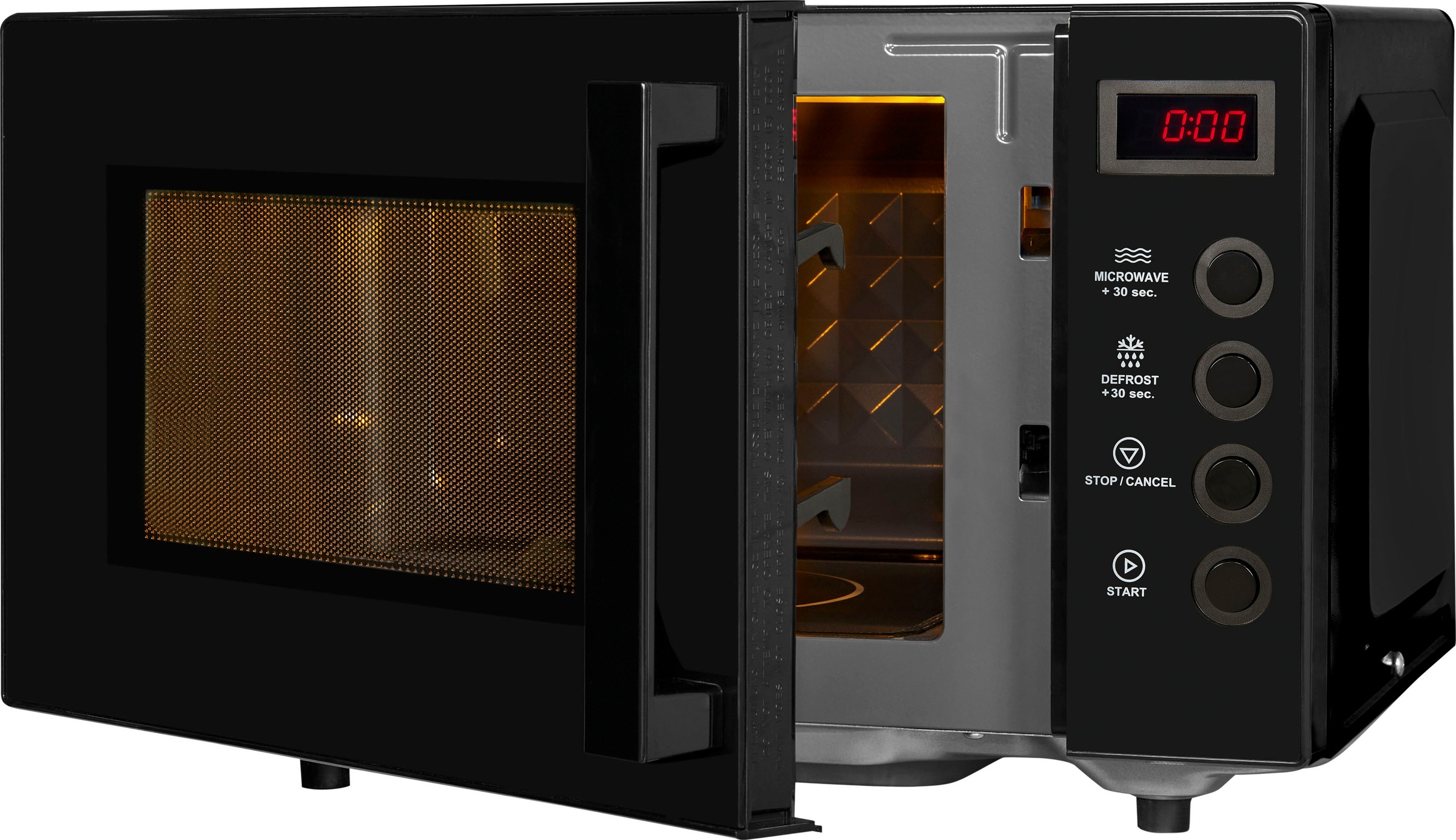 exquisit Mikrowelle »MW7020-F-030DI«, Mikrowelle, schwarz