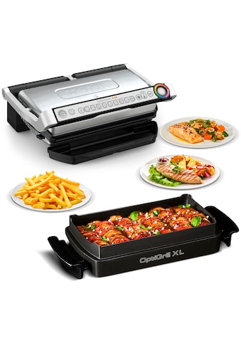 Kontaktgrill »GC724D OptiGrill+ XL«, 2000 W