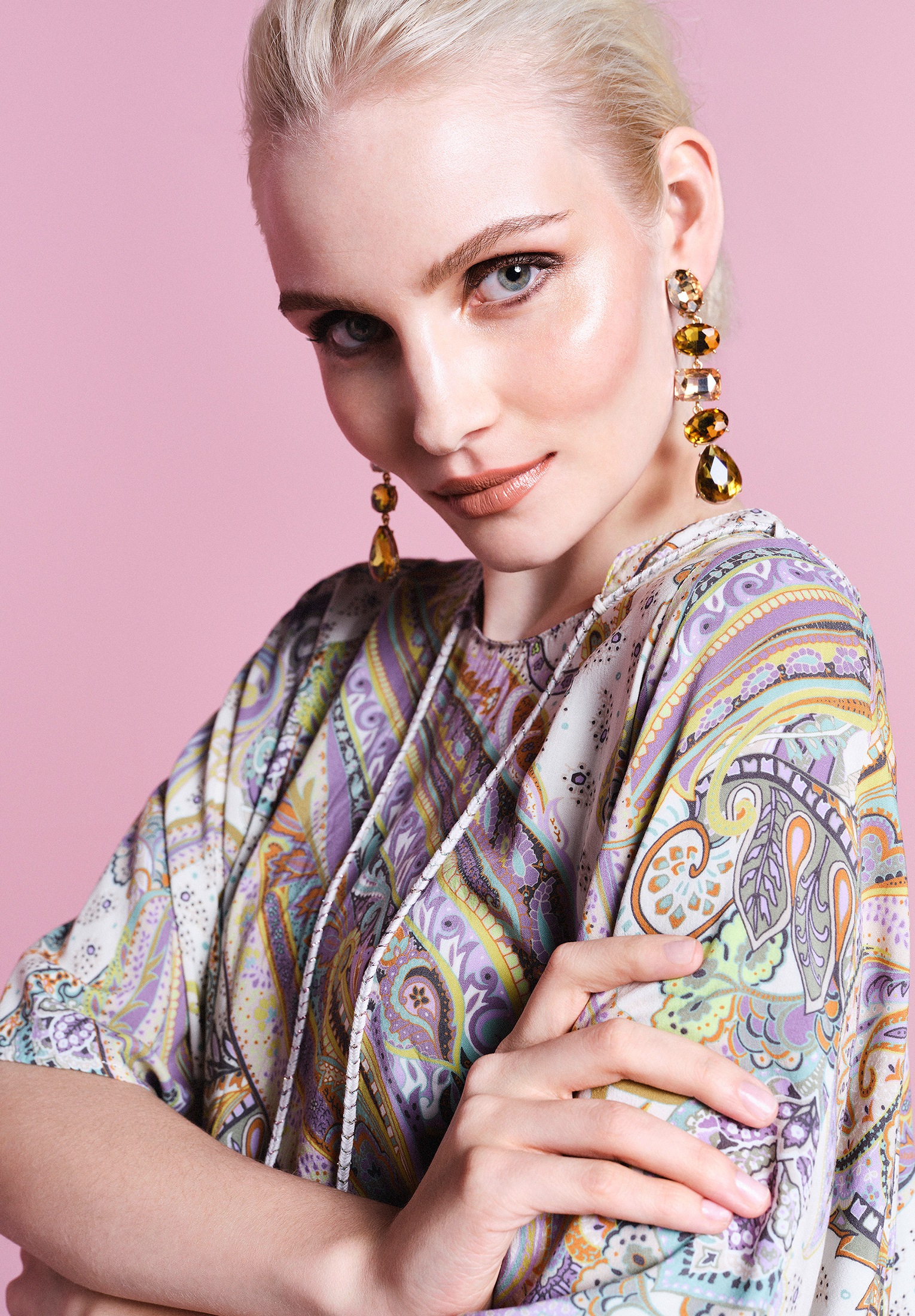 Cartoon Klassische Bluse »Oversize-Bluse mit Muster«