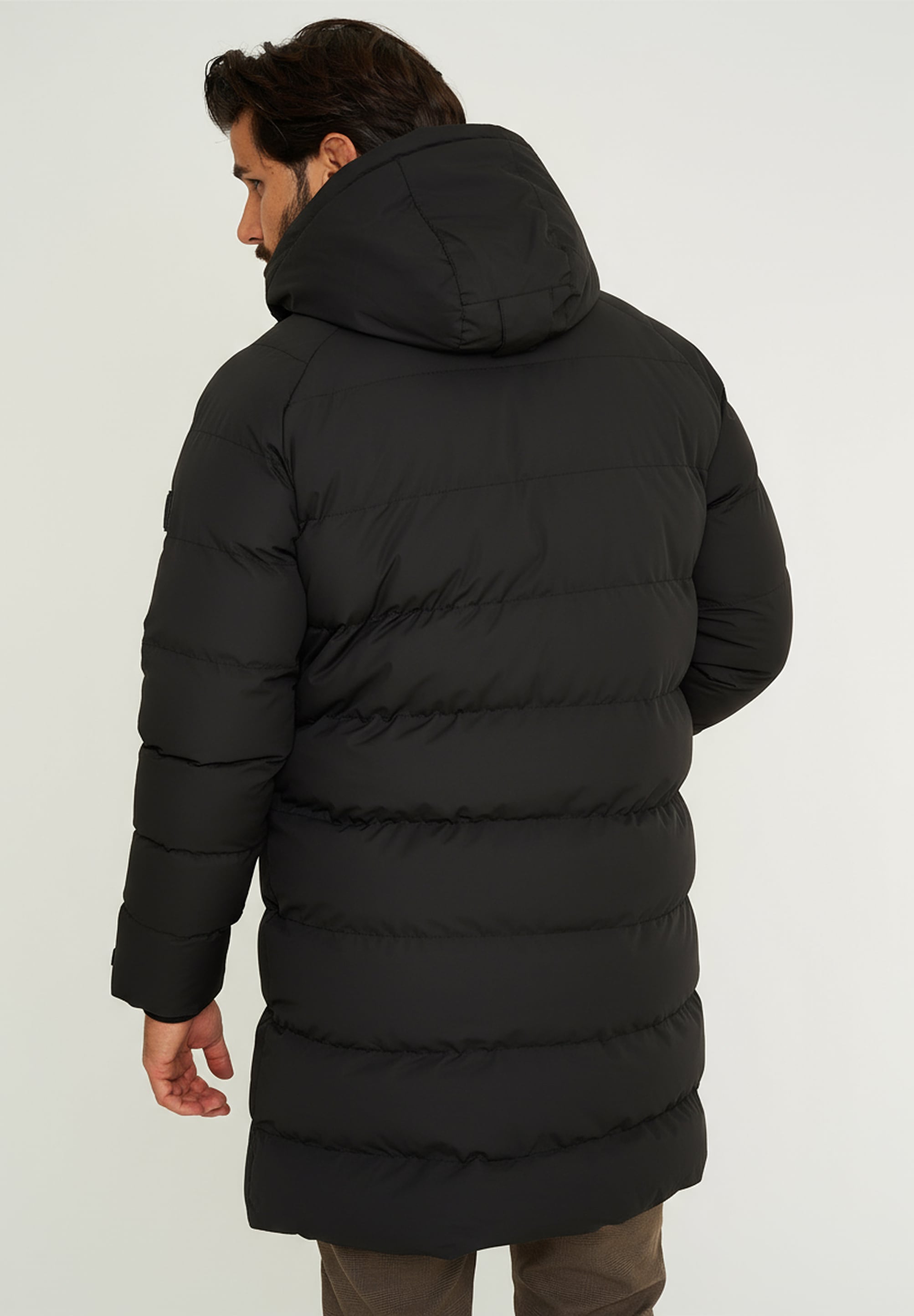 SOULSTAR Parka »Winterjacke als Langer Steppmantel - Winterparka«