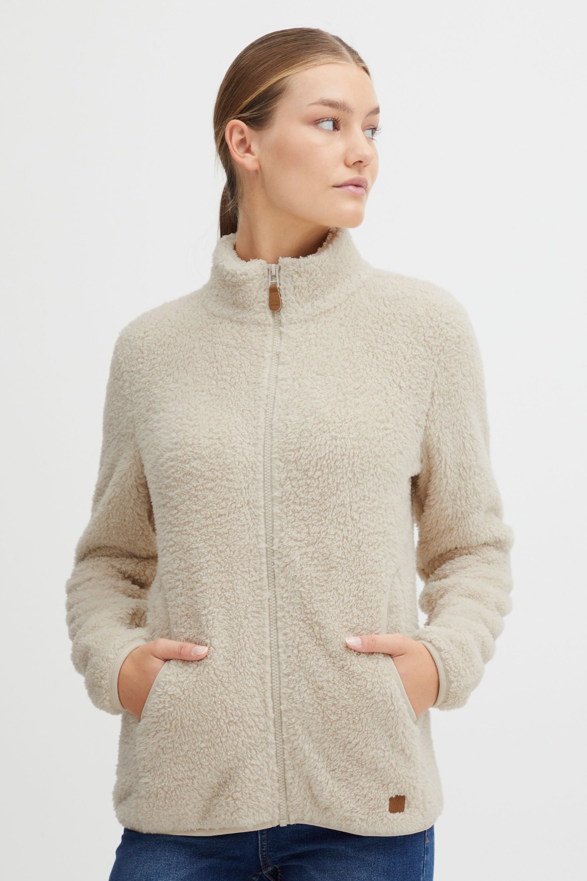 OXMO Kapuzenfleecejacke »Sweatjacke OXTelsa«