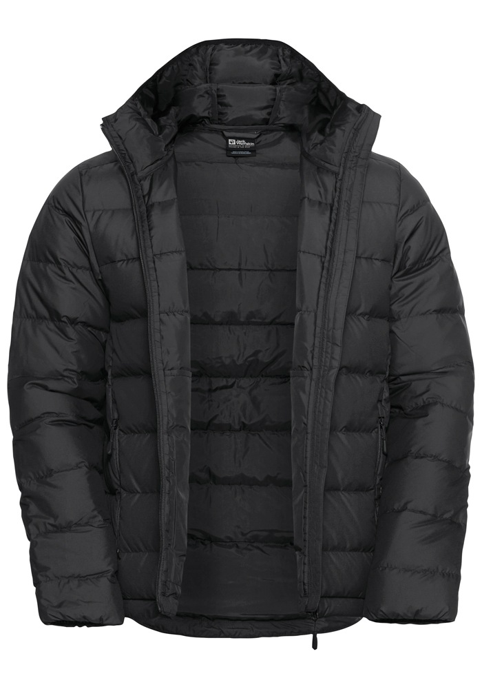Jack Wolfskin Daunenjacke »ATHER DOWN HOODY M RDS«, mit Kapuze