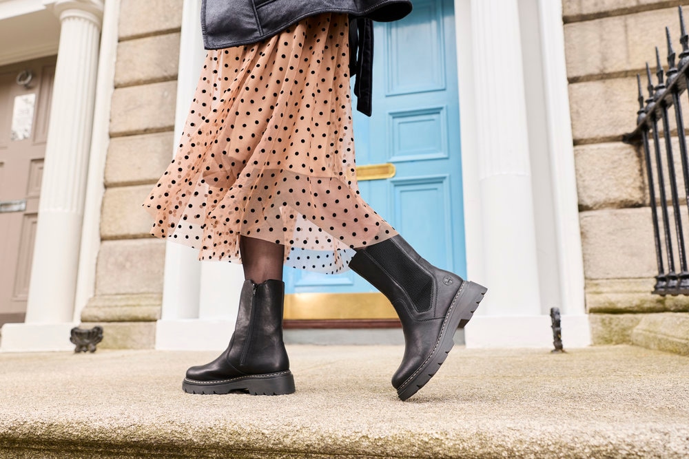 Rieker Chelseaboots  Stiefelette, Boots mit Stretcheinsatz