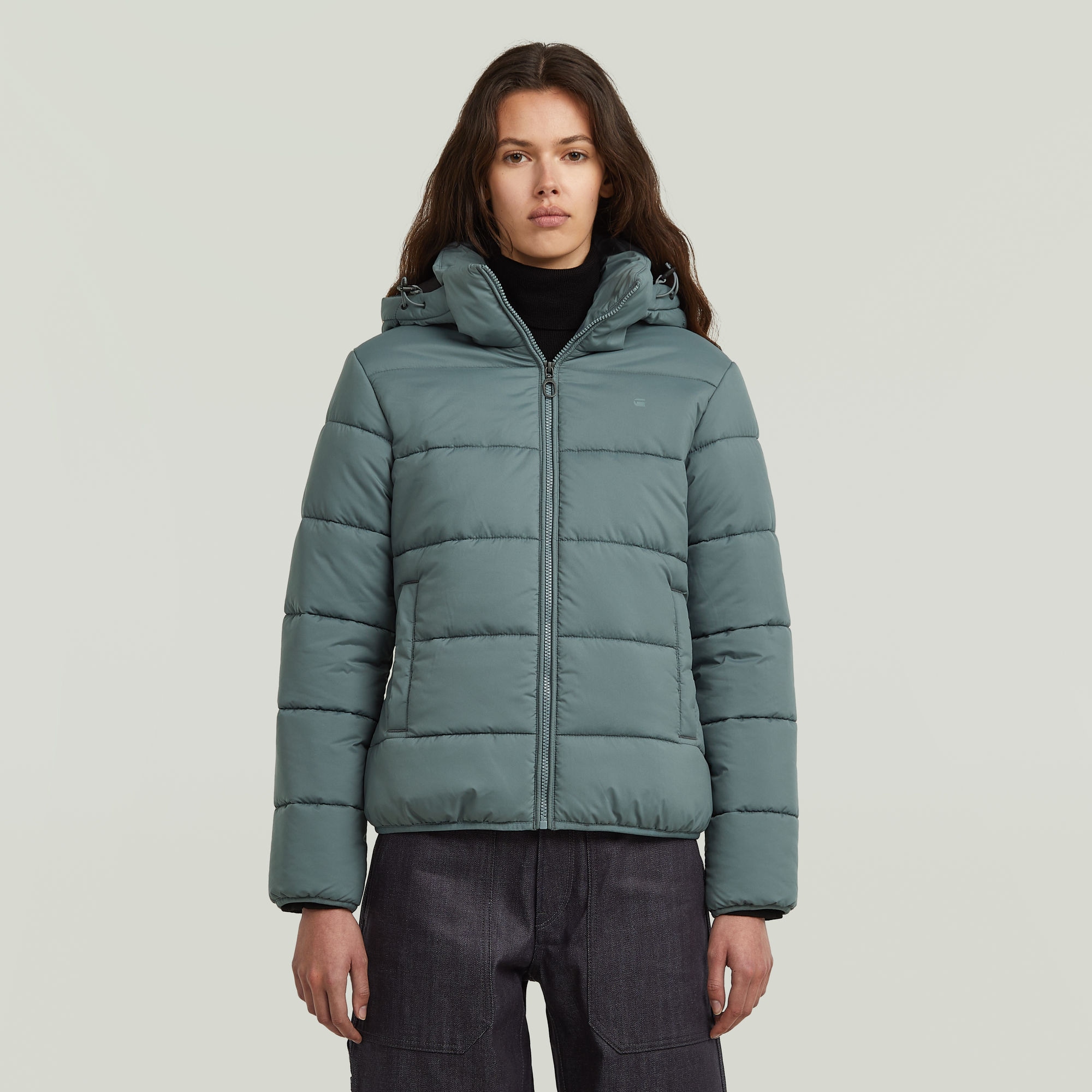 G-STAR Steppjacke »Meefic wmn« mit Kapuze