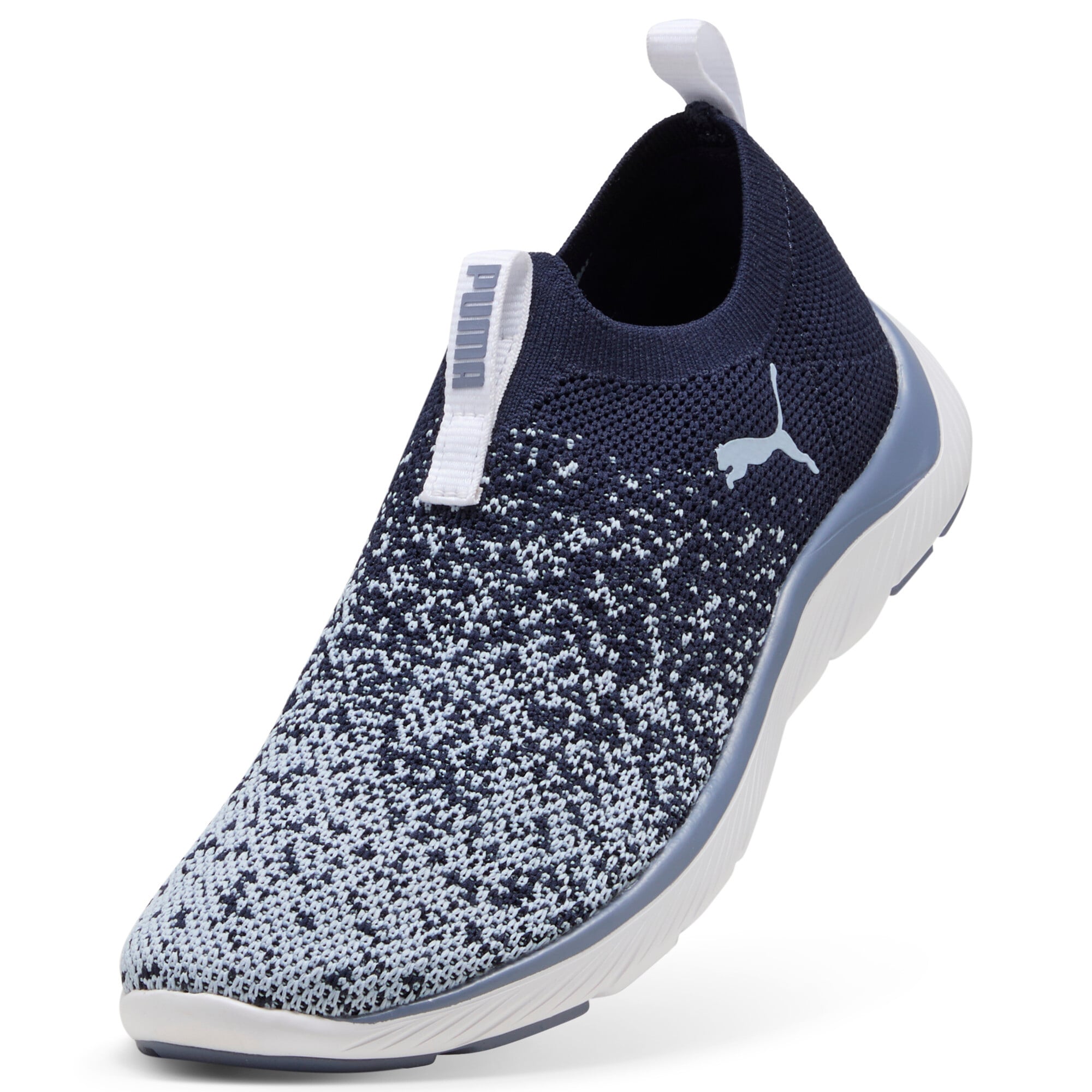 PUMA Slip-On Sneaker »SOFTRIDE REMI SLIP-ON KNIT WNS«  mit SOFTFOAM+ Dämpfung, leicht profilierte Synthetiklaufsohle