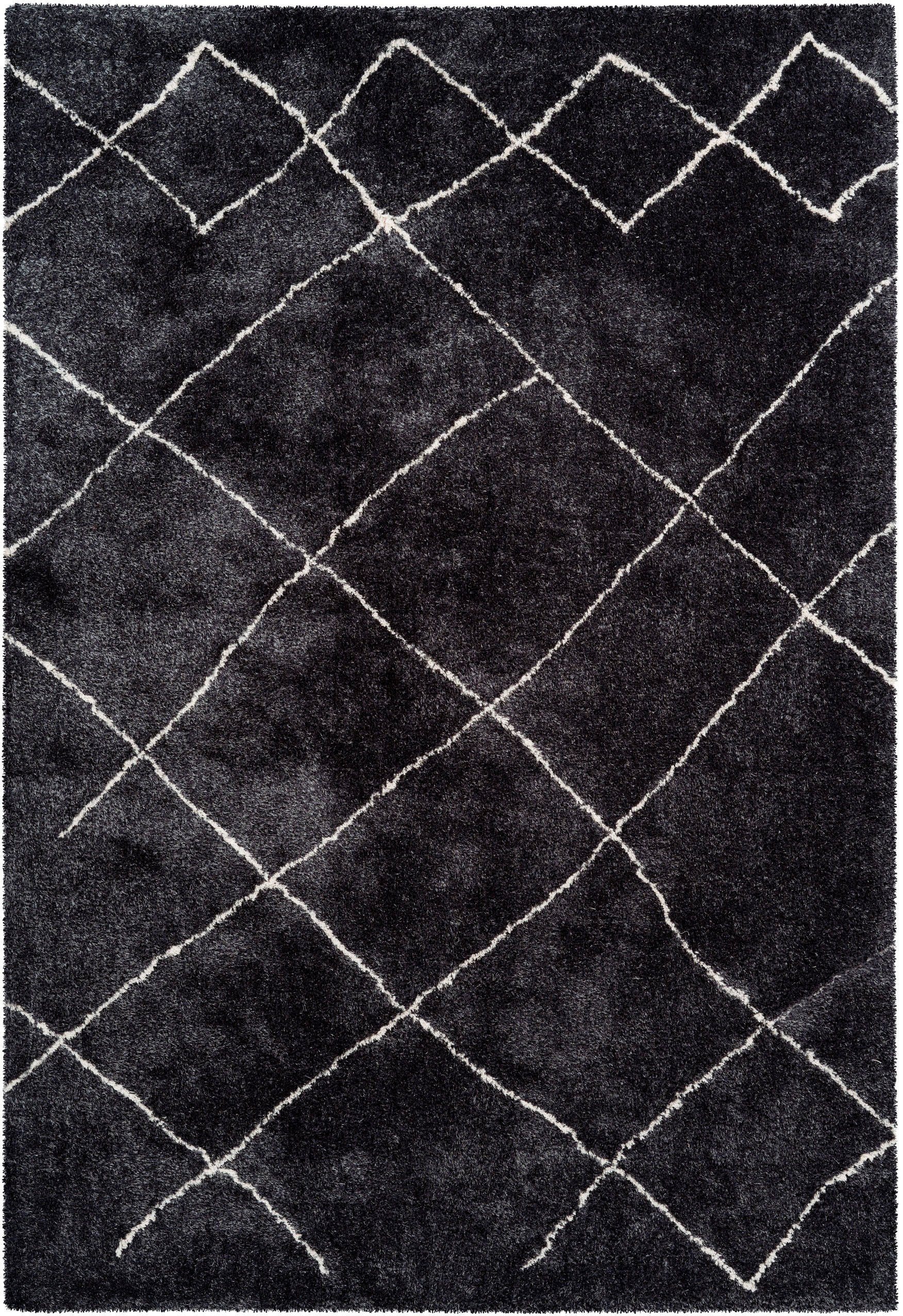 calo-deluxe Hochflor-Teppich »Elvar-5000«, rechteckig, besonders weich durch Microfaser, Wohnzimmer