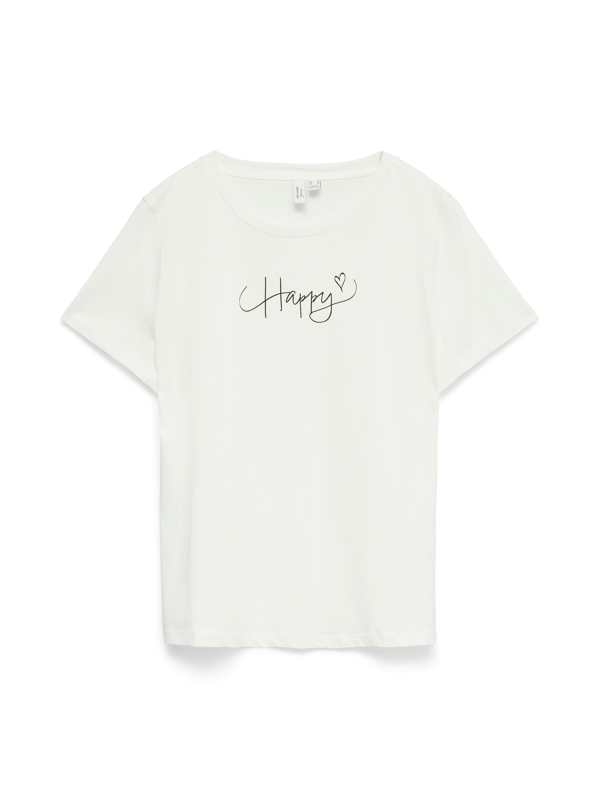 Vero Moda Kurzarmshirt »VMKILANO S/S O-NECK T-SHIRT JRS BTQ« Baumwolle, regular fit