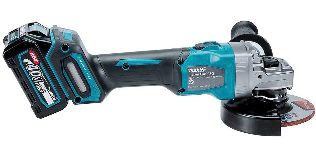 Makita Akku-Winkelschleifer »»GA008GZ««, (XGT, 40V max., 125 mm), ohne Akku, ohne Ladegerät