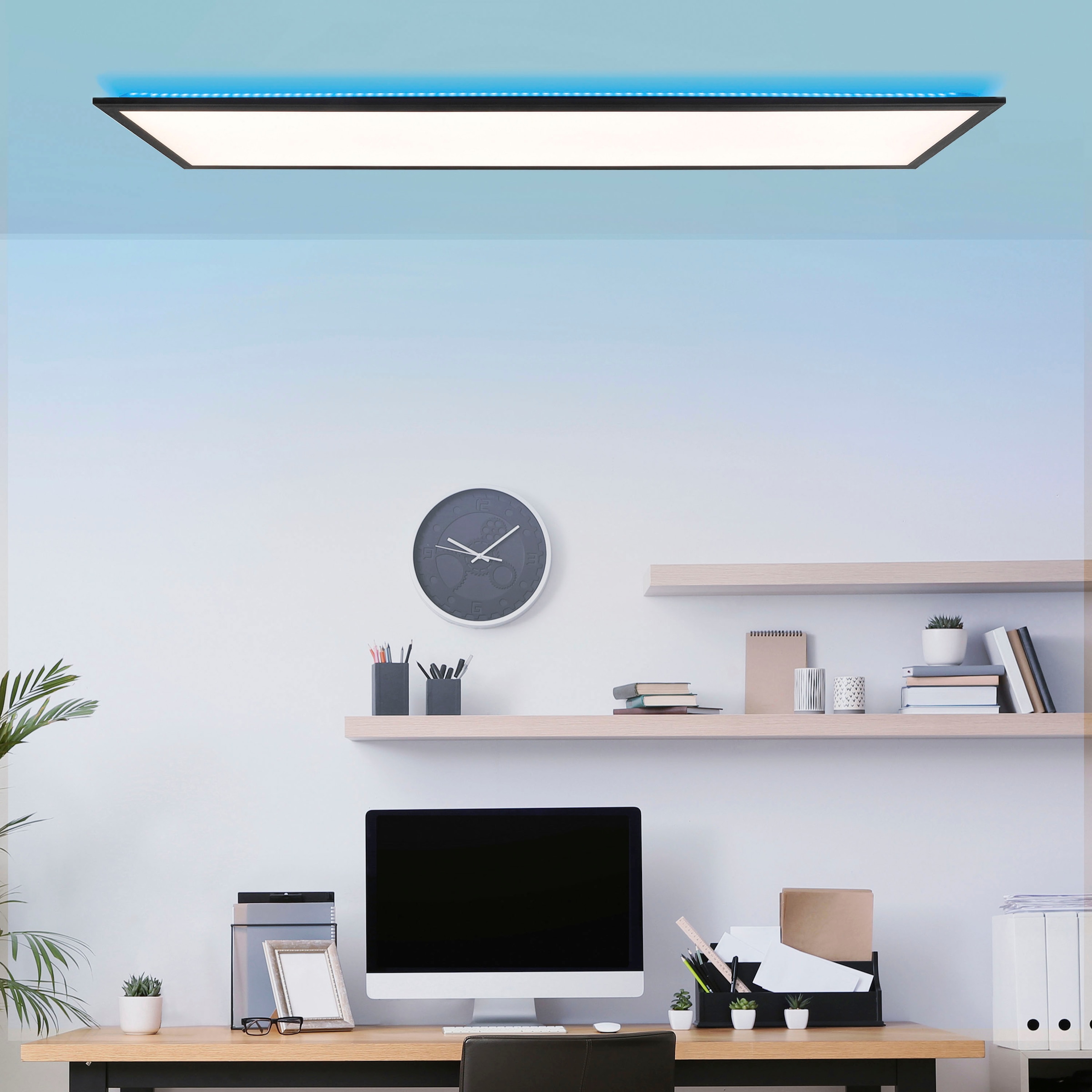 my home LED Panel »Ian«, CCT Farbtemperatursteuerung, RGB  Backlight,Fernbedienung, 120x30 cm im OTTO Online Shop