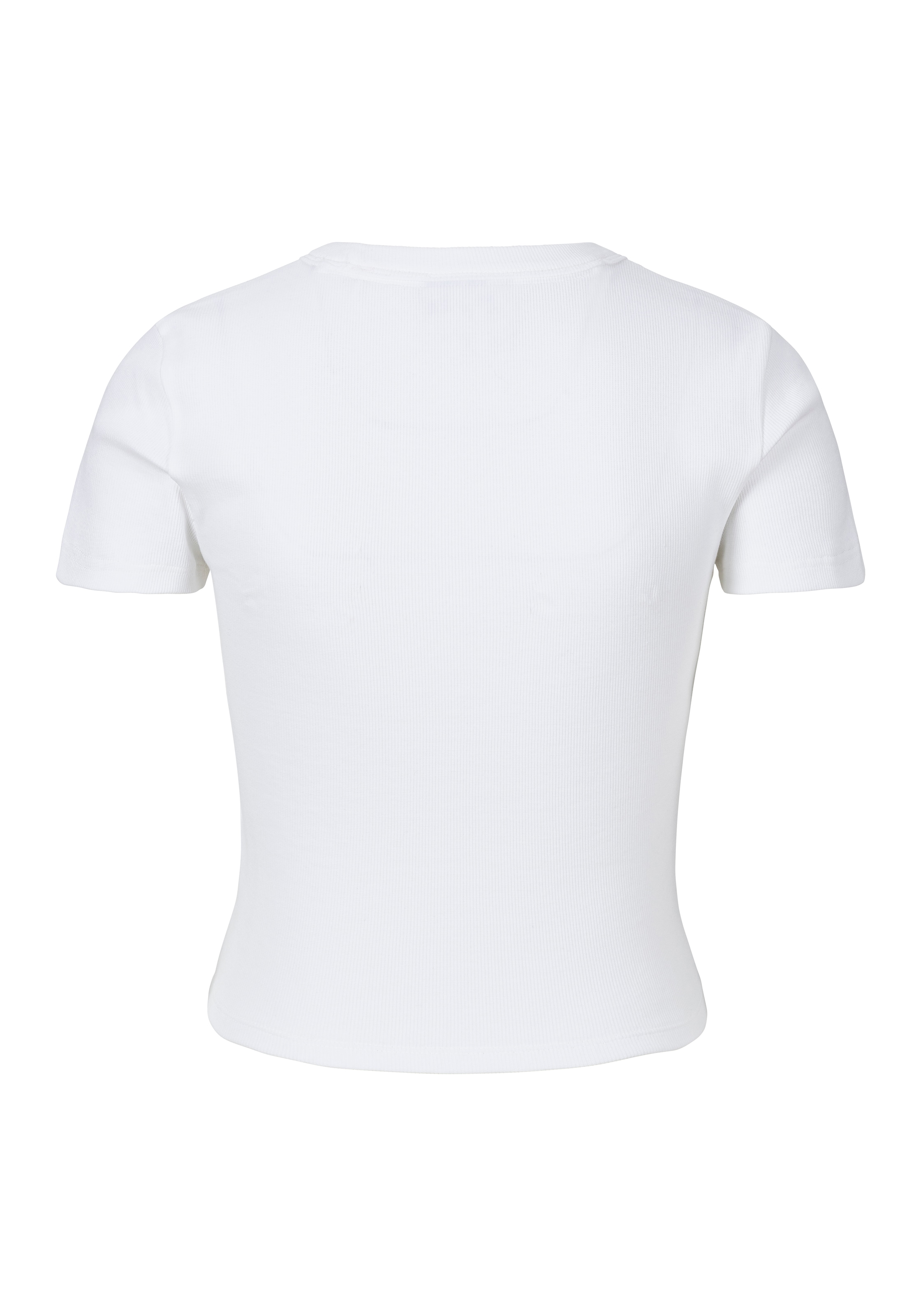 HUGO Blue T-Shirt »Baby Tee«, in verkürzter Länge