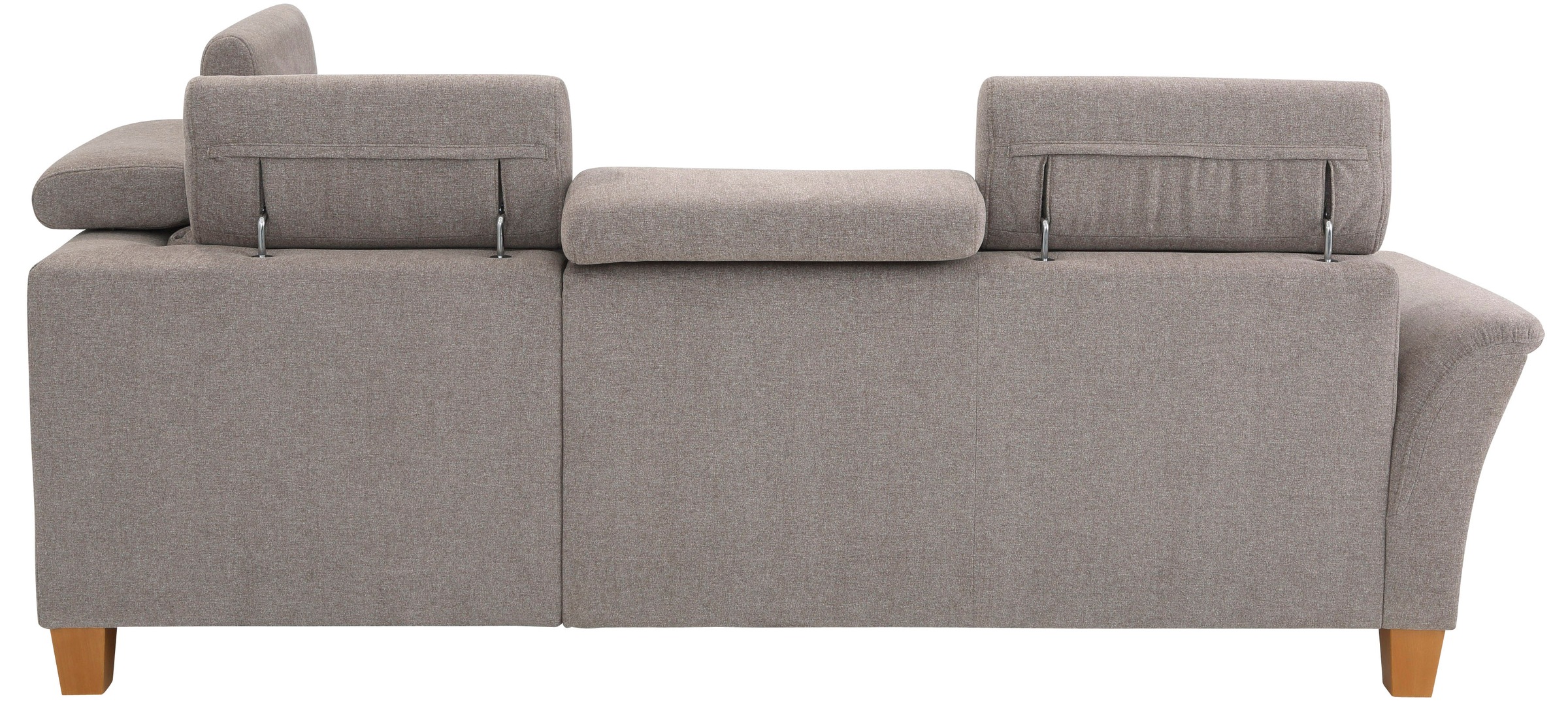 Home affaire Ecksofa »Conville L-Form«, Federkern, wahlweise mit Bettfunktion und Bettkasten bzw. Stauraum