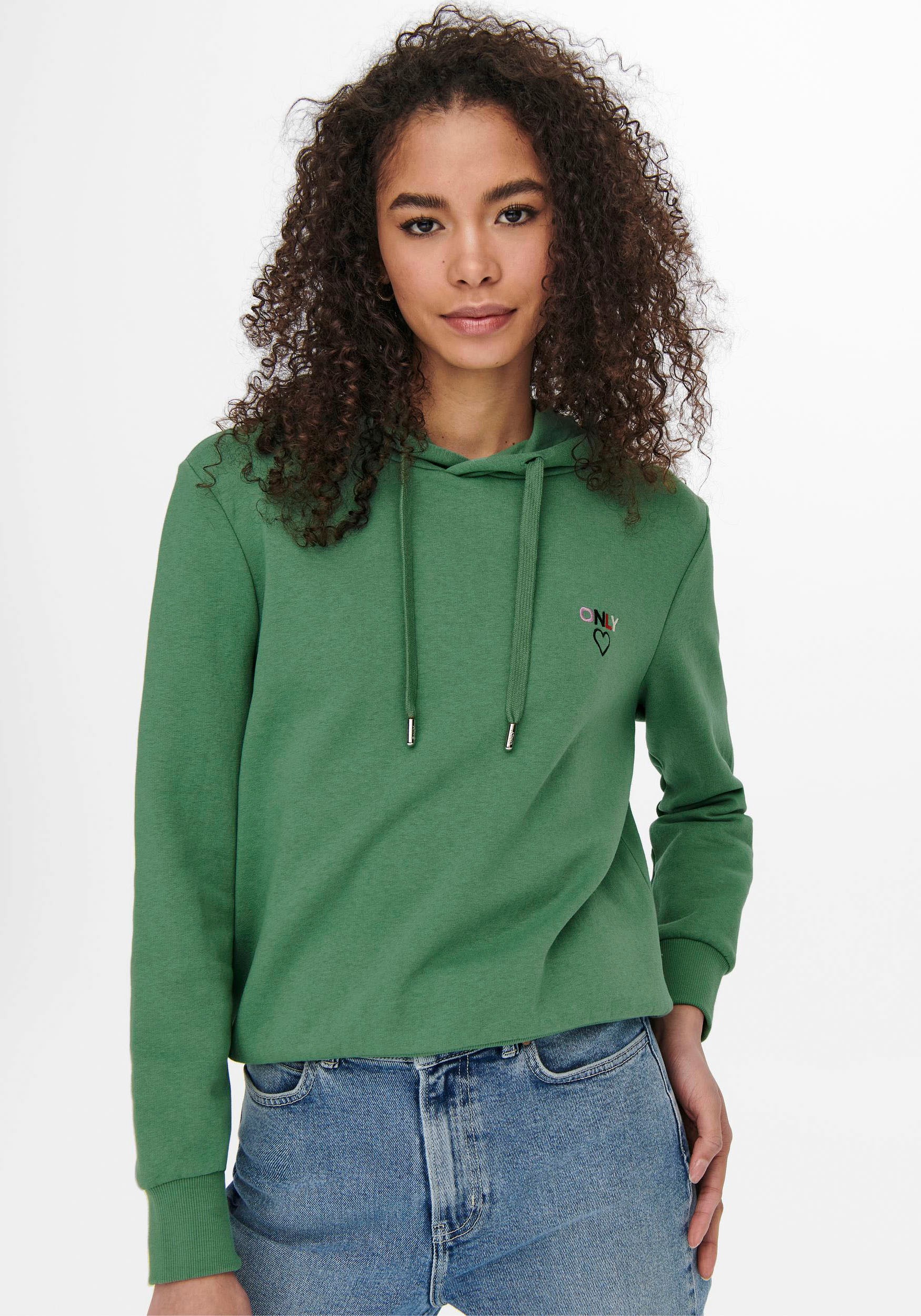 Only Kapuzensweatshirt »ONLNOOMI L/S LOGO HOOD«