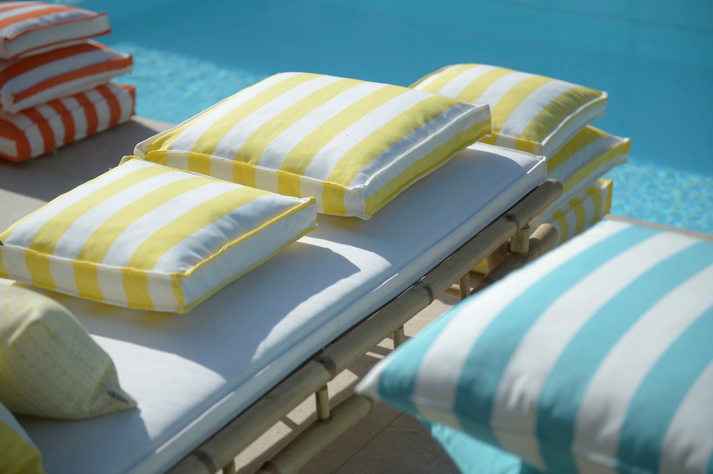 H.O.C.K. Sitzkissen »Classic Streifen« mit Streifen