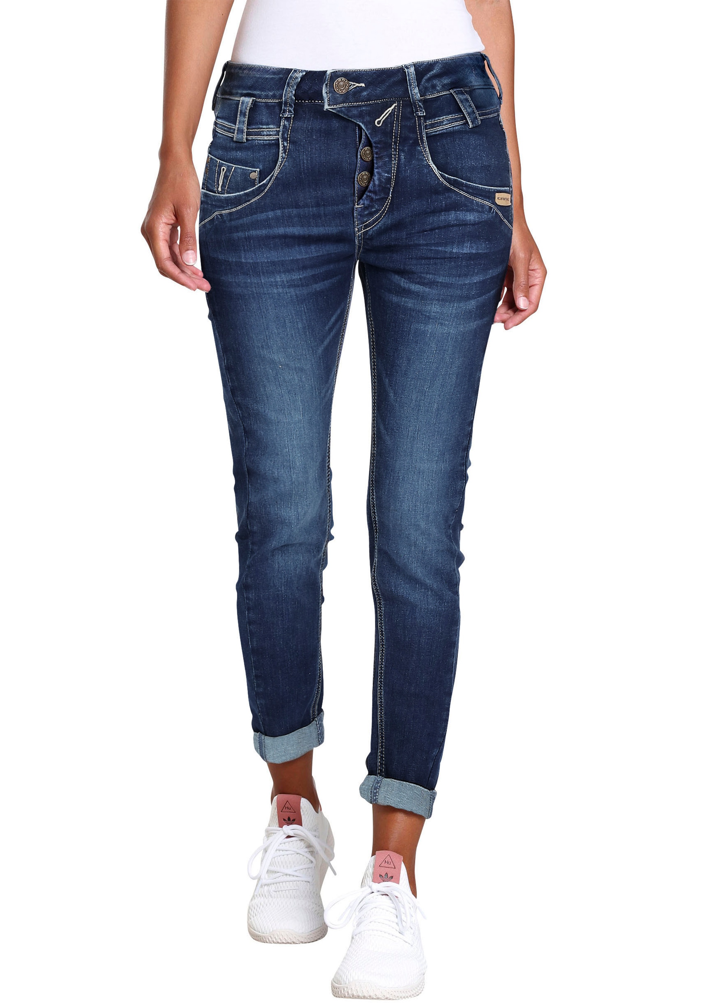 GANG Slim-fit-Jeans »94MARGE«, mit besonderem 4-Knopf-Verschluss
