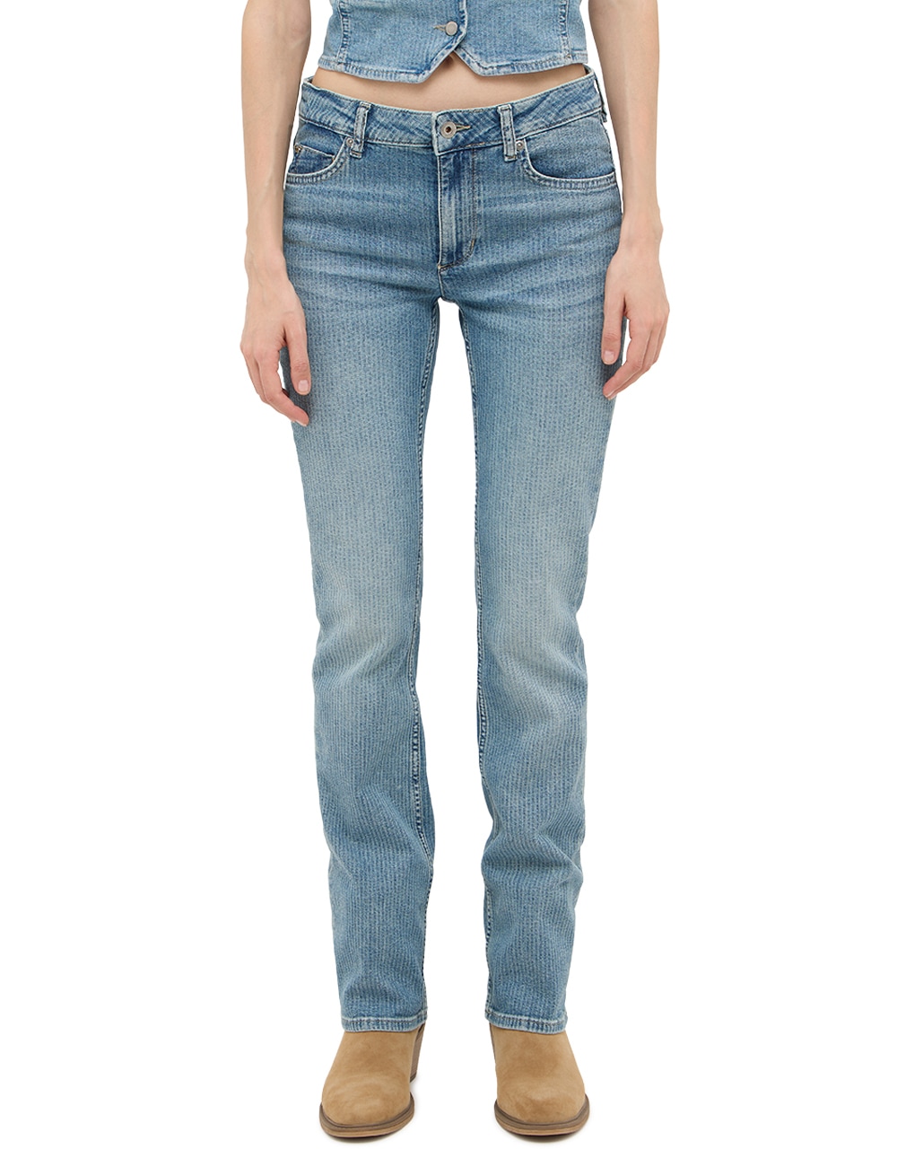 MUSTANG Bootcut-Jeans »Damen Style Shelby Slim Boot«