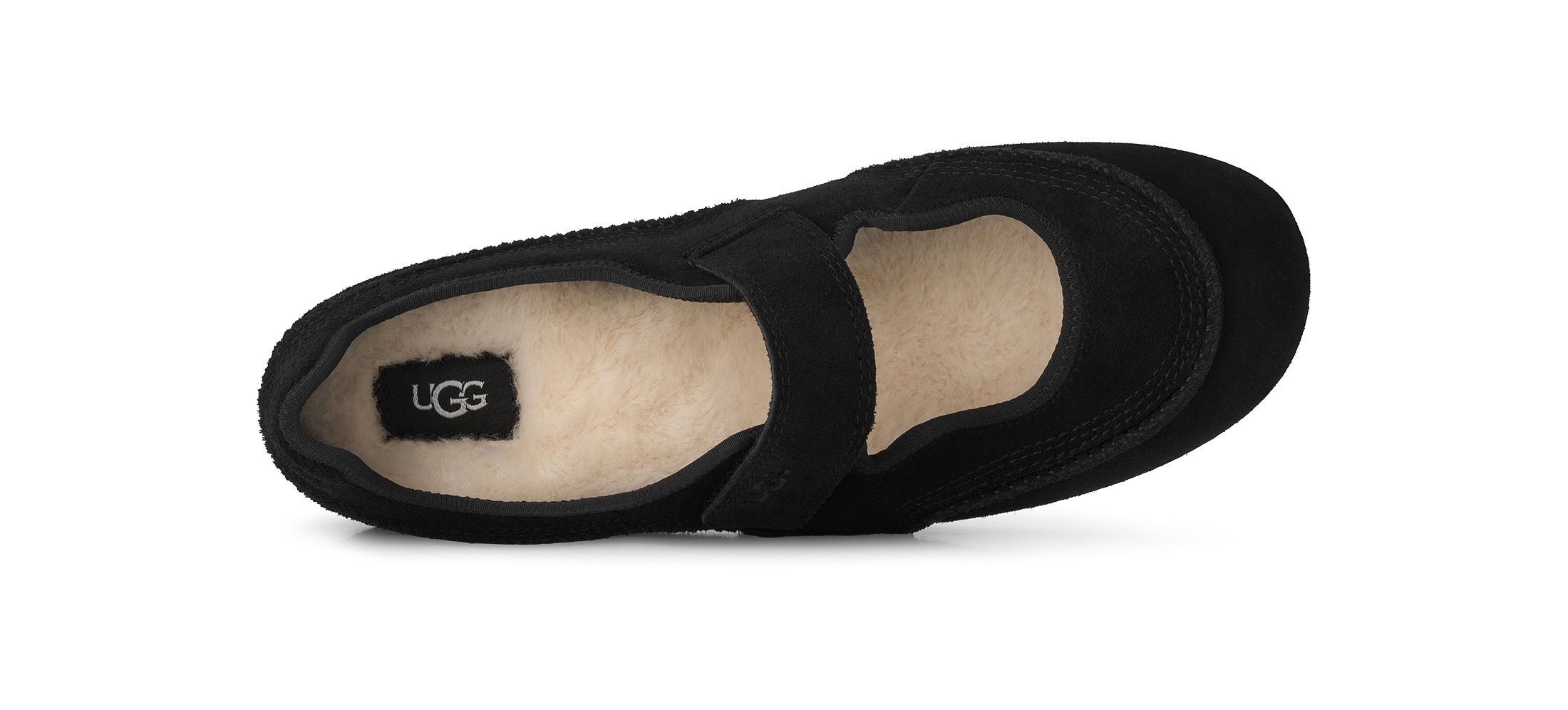 UGG Ballerina »W QUILL MARY JANE«  Halbschuh mit Ziernähten und Logoprägungen, sporty Mary Jane