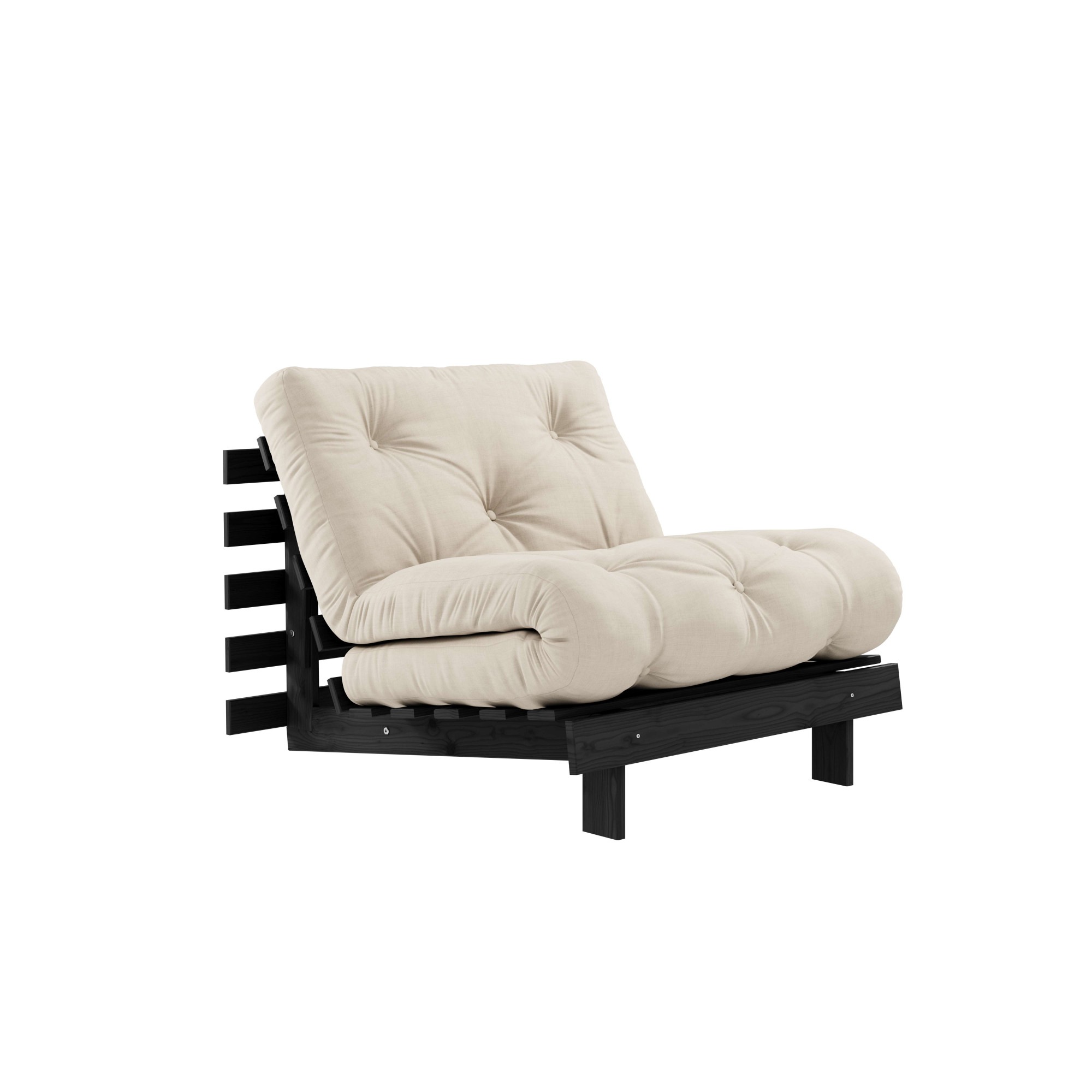 Karup Design Daybett »Daybett Roots Schlafsofa – Gästebett & Sofa aus FSC®-Kiefer«, Inkl. Futonmatratze, in mehreren Größen & Farben erhältlich