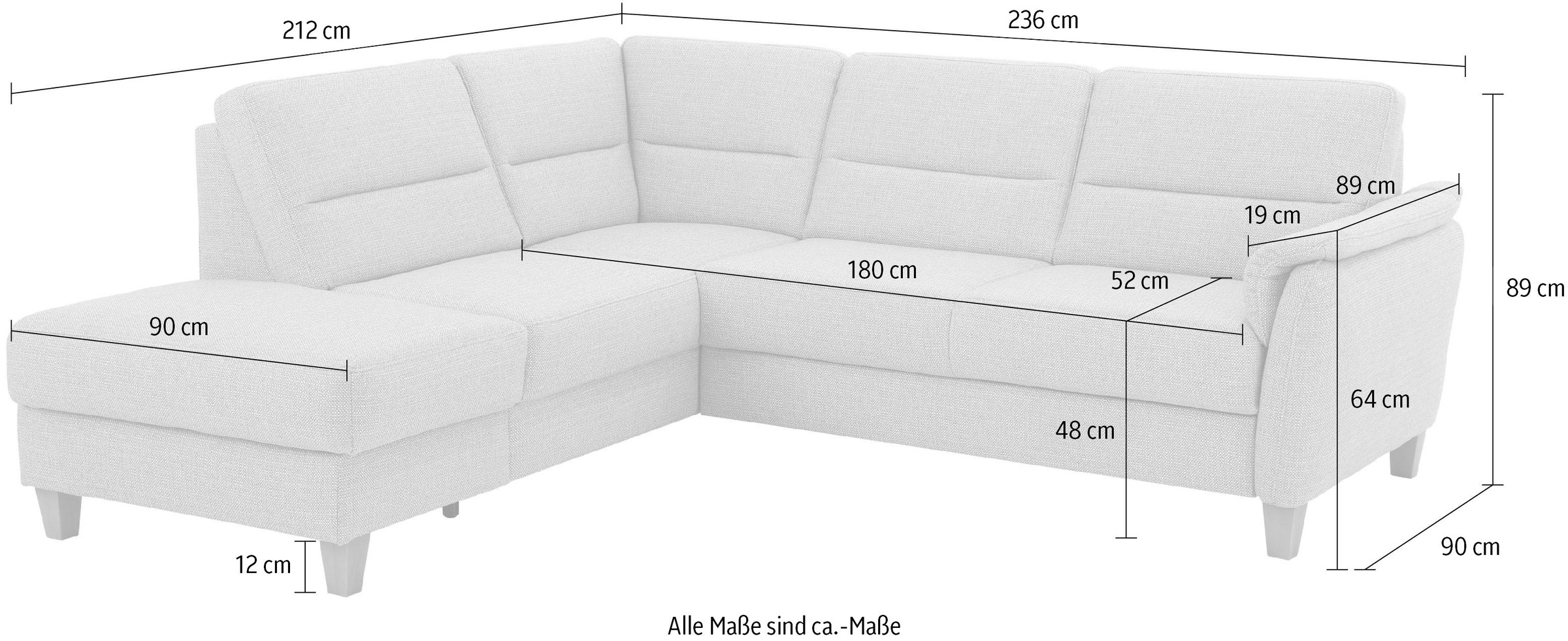 Home affaire Ecksofa