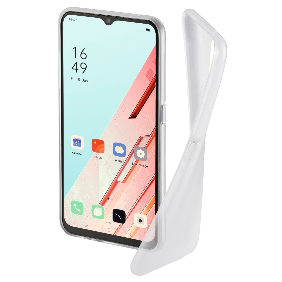 Hama Handyhülle »Smartphone-Cover Hülle«, Oppo Find X2 Lite-Smartphones, Crystal Clear für Oppo Find X2 Lite Transparen