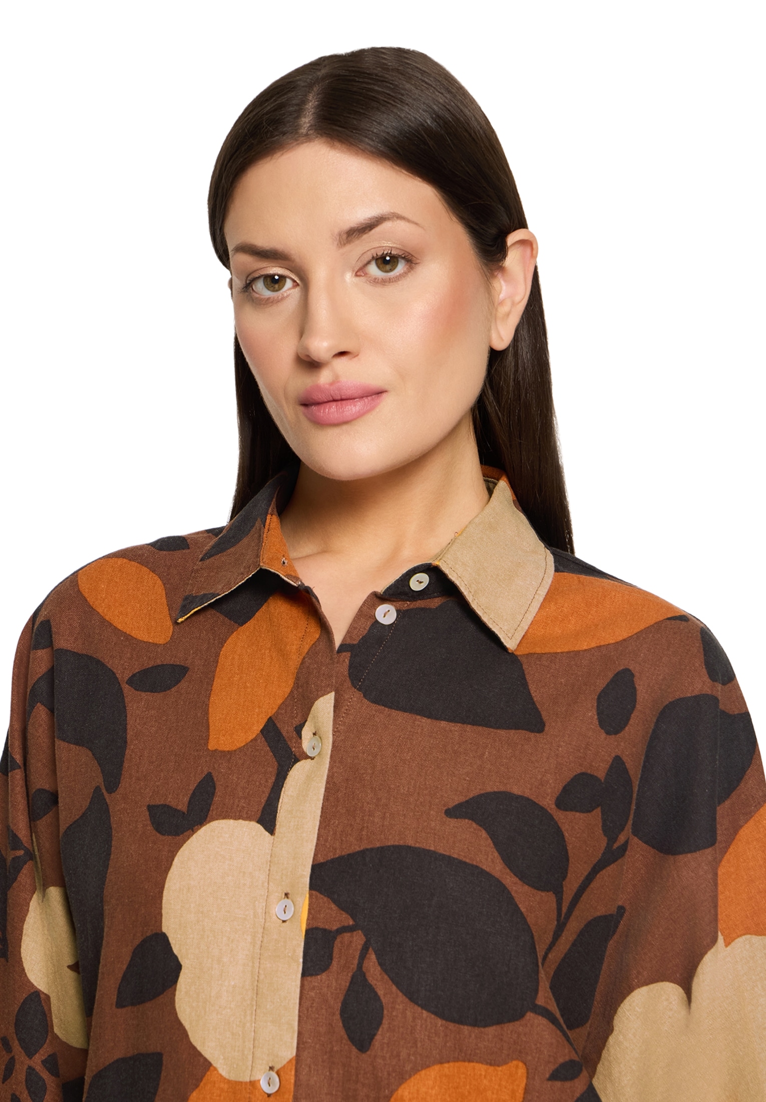 Cartoon Klassische Bluse »Oversize-Bluse mit Muster«