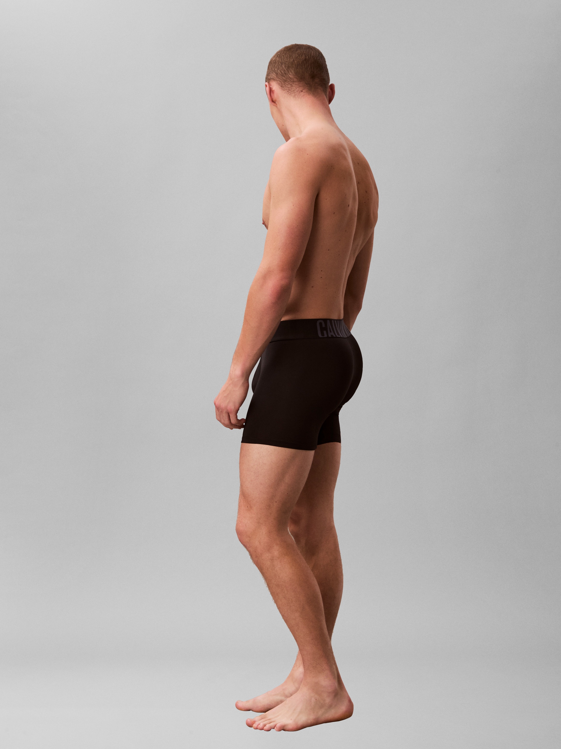 Calvin Klein Underwear Boxer »BOXER BRIEF 3PK« Packung, 3er, 3 Stk. mit elastischem Logobund